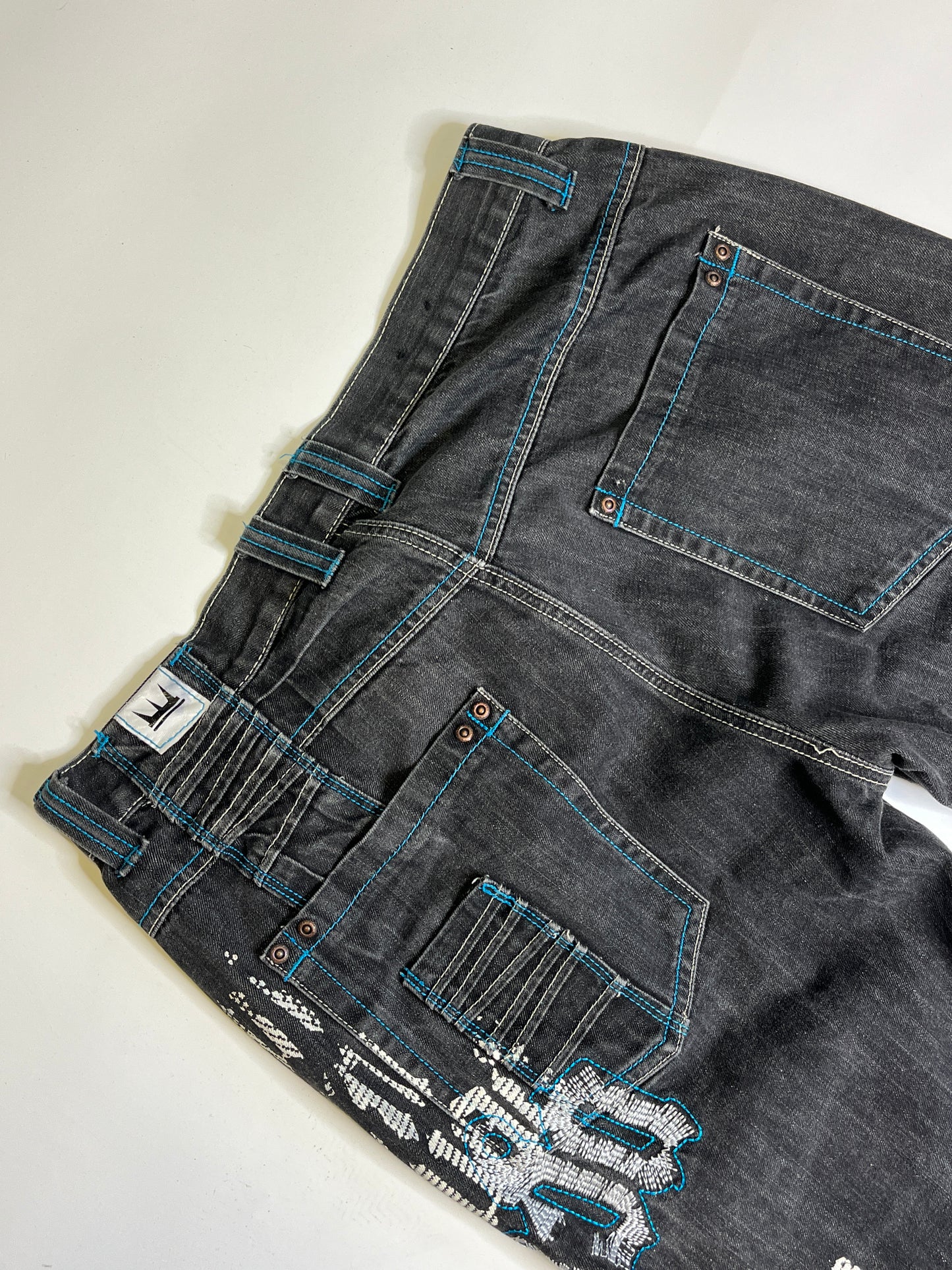 VINTAGE DADA BAGGY JEANS (w.34, L)