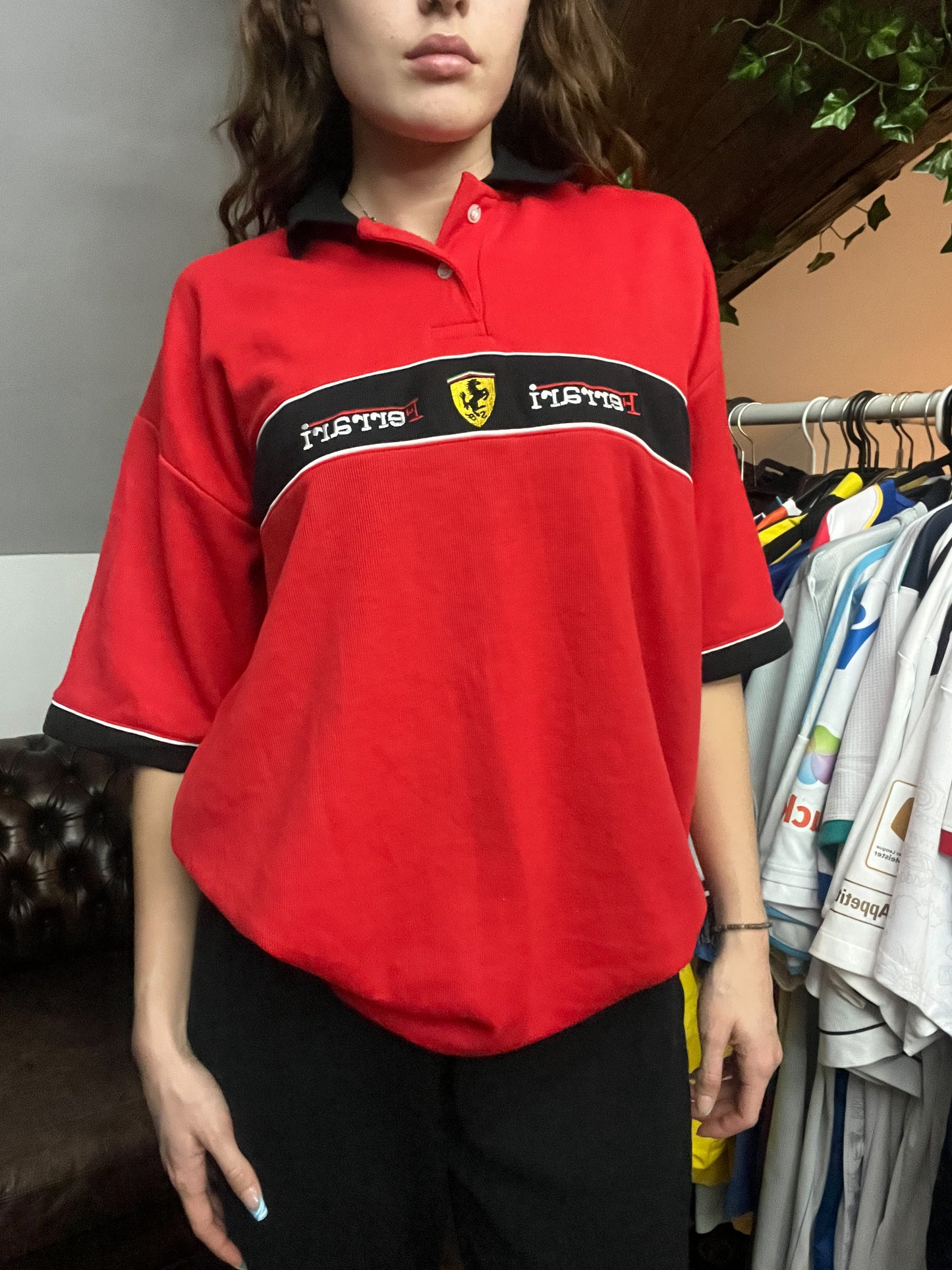 FERRARI POLO EVERYTHING EMBROIDERED (XL)