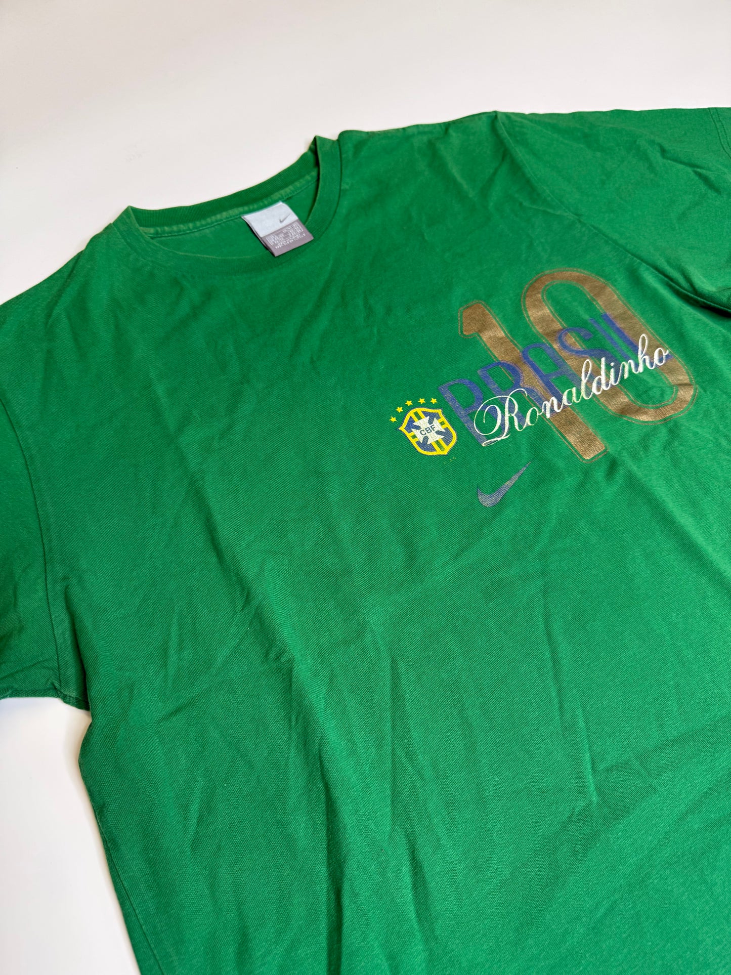 VINTAGE BRASIL RONALDINHO SHIRT (L)