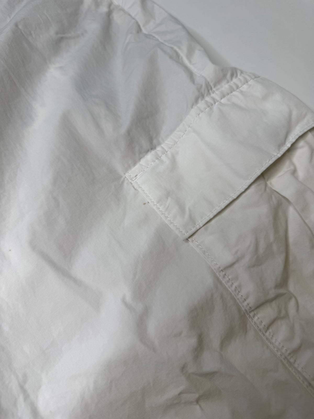 ED HARDY CARGO PANTS (WHITE) (XS)