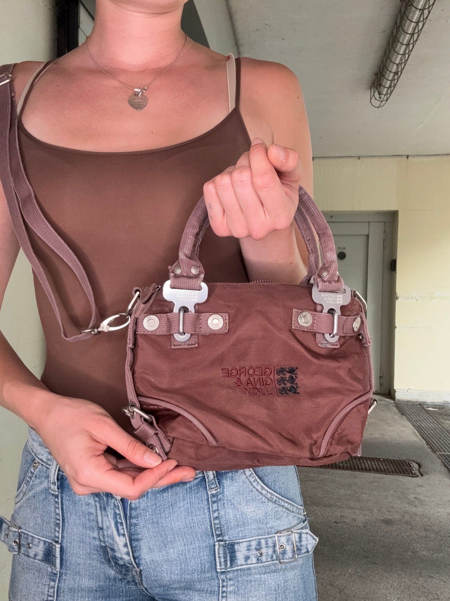 GEORGE GINA & LUCY VINTAGE CROSSBODY BAG
