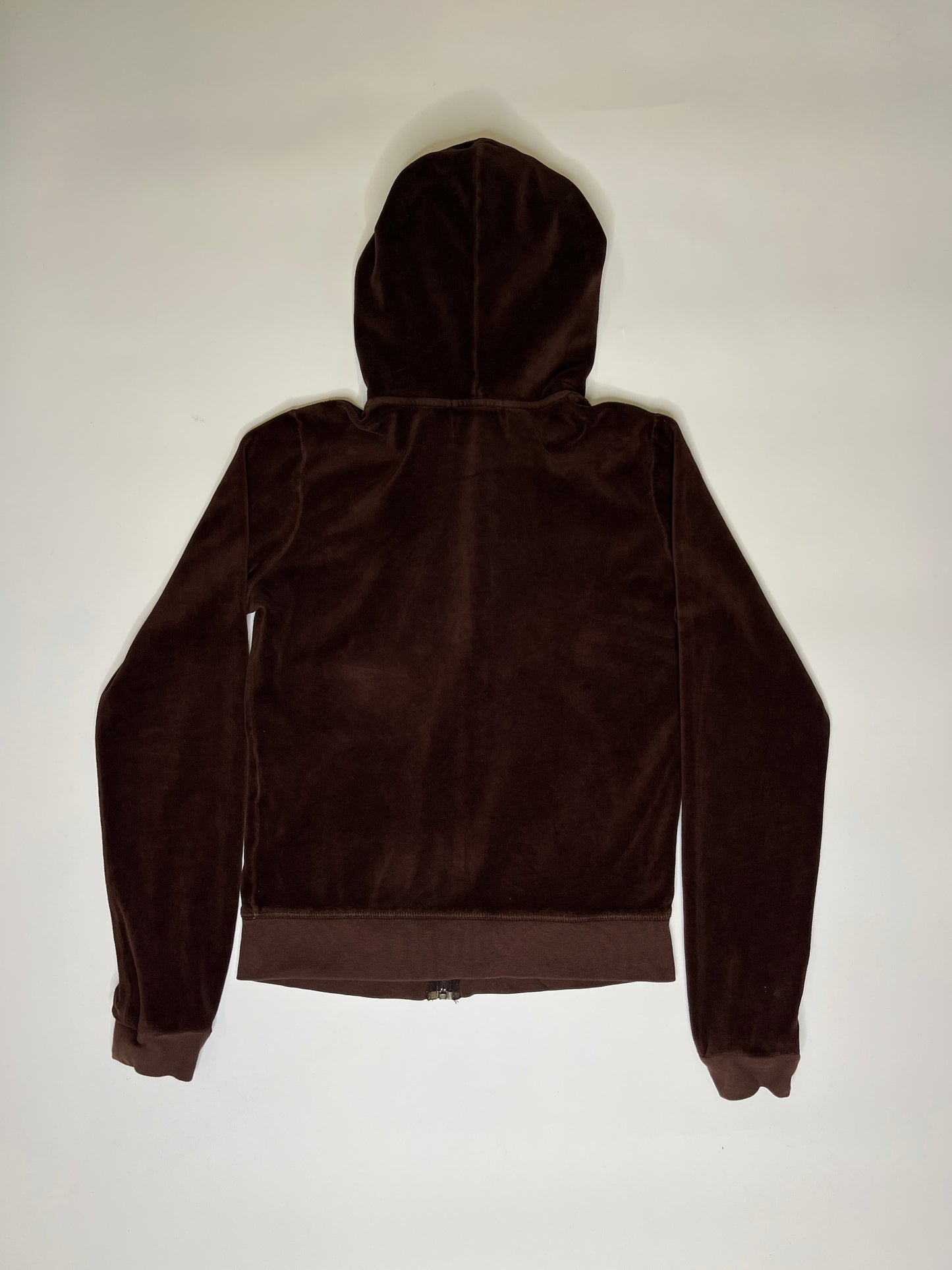 JUICY COUTURE ZIPPER BROWN 2000s (M)