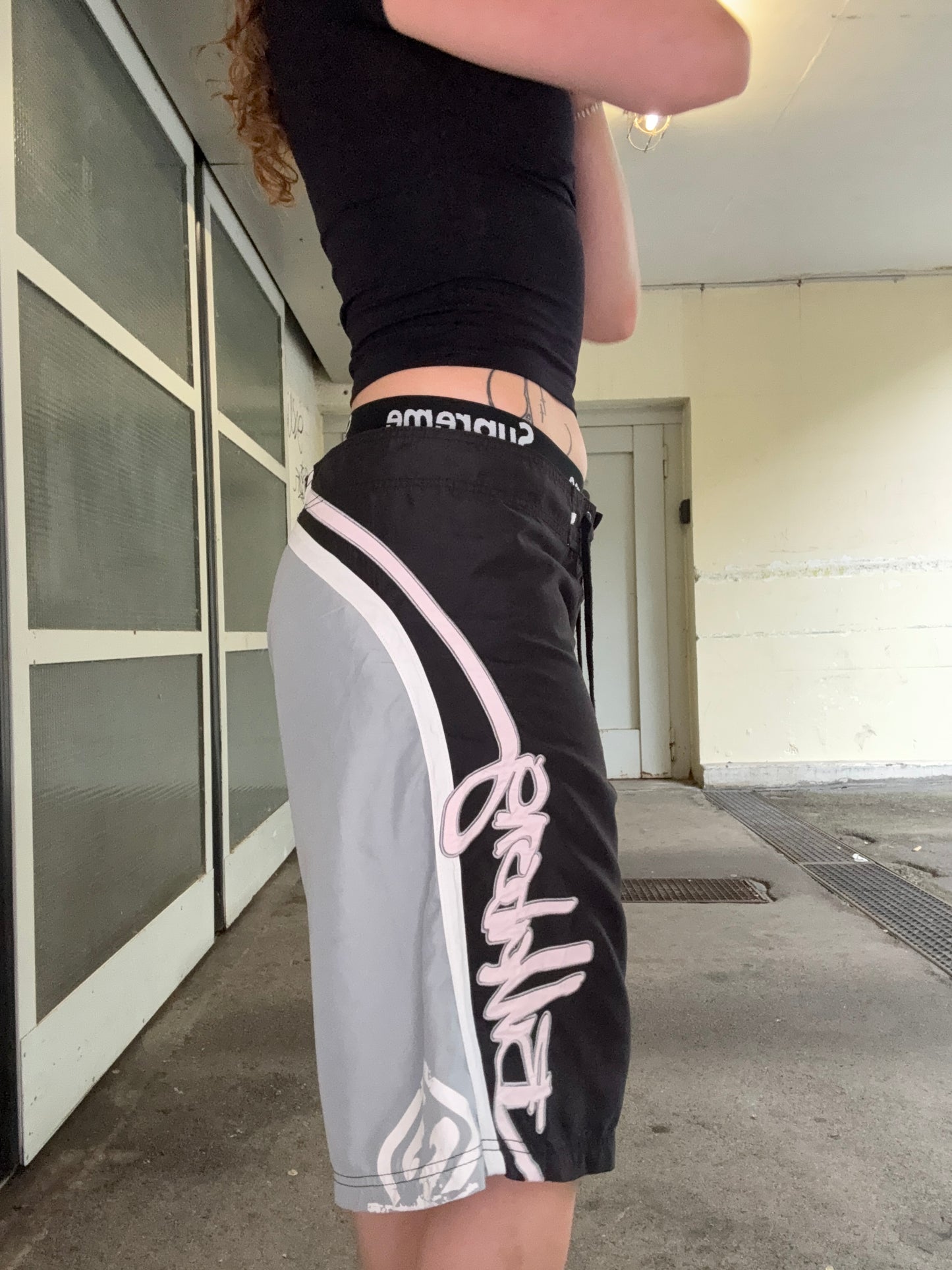 VINTAGE BILLA BONG SHORTS/ BATHING TRUNKS (34/L)