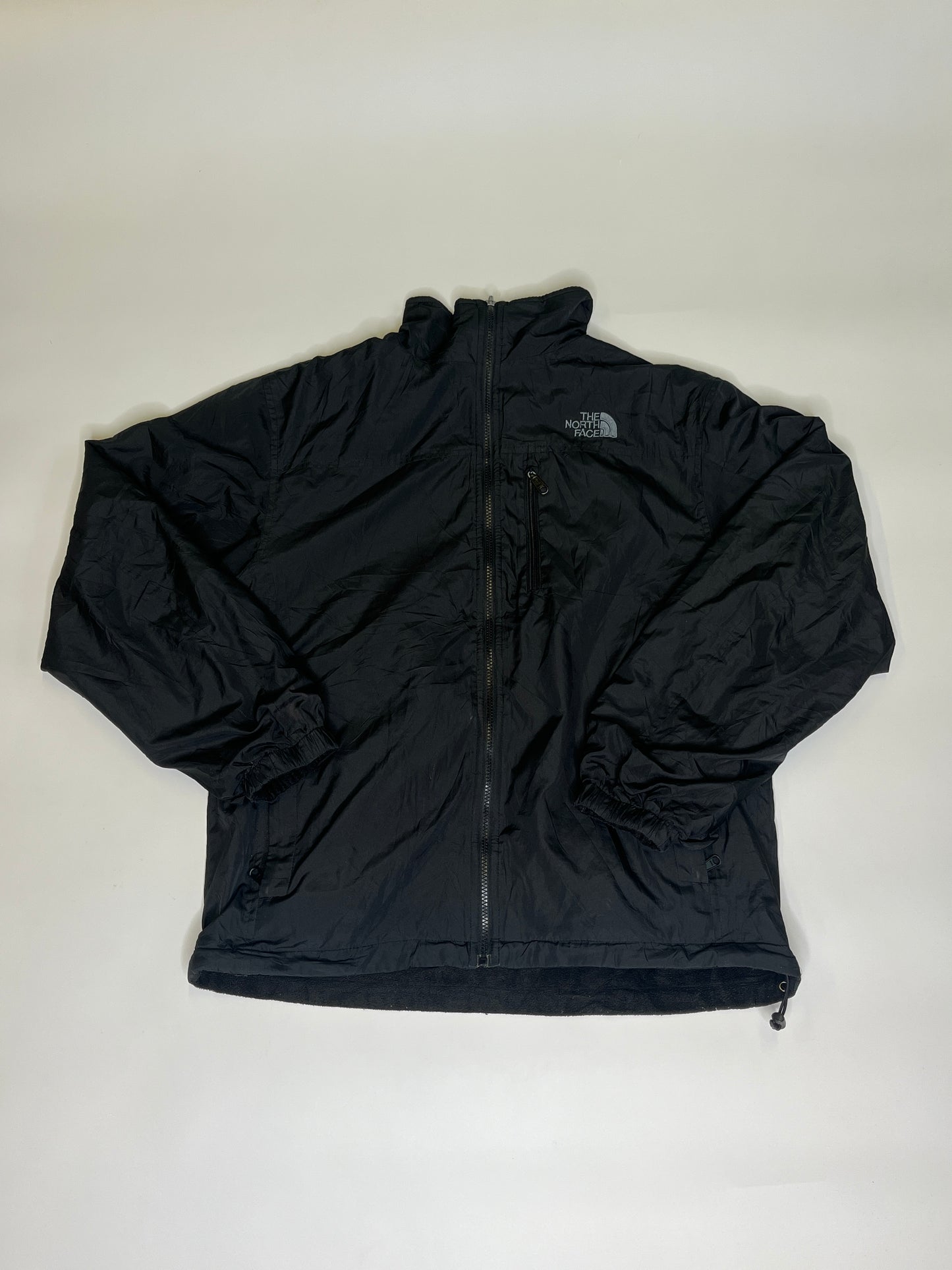 THE NORTH FACE ZIPPER REVERSIBLE! (L)