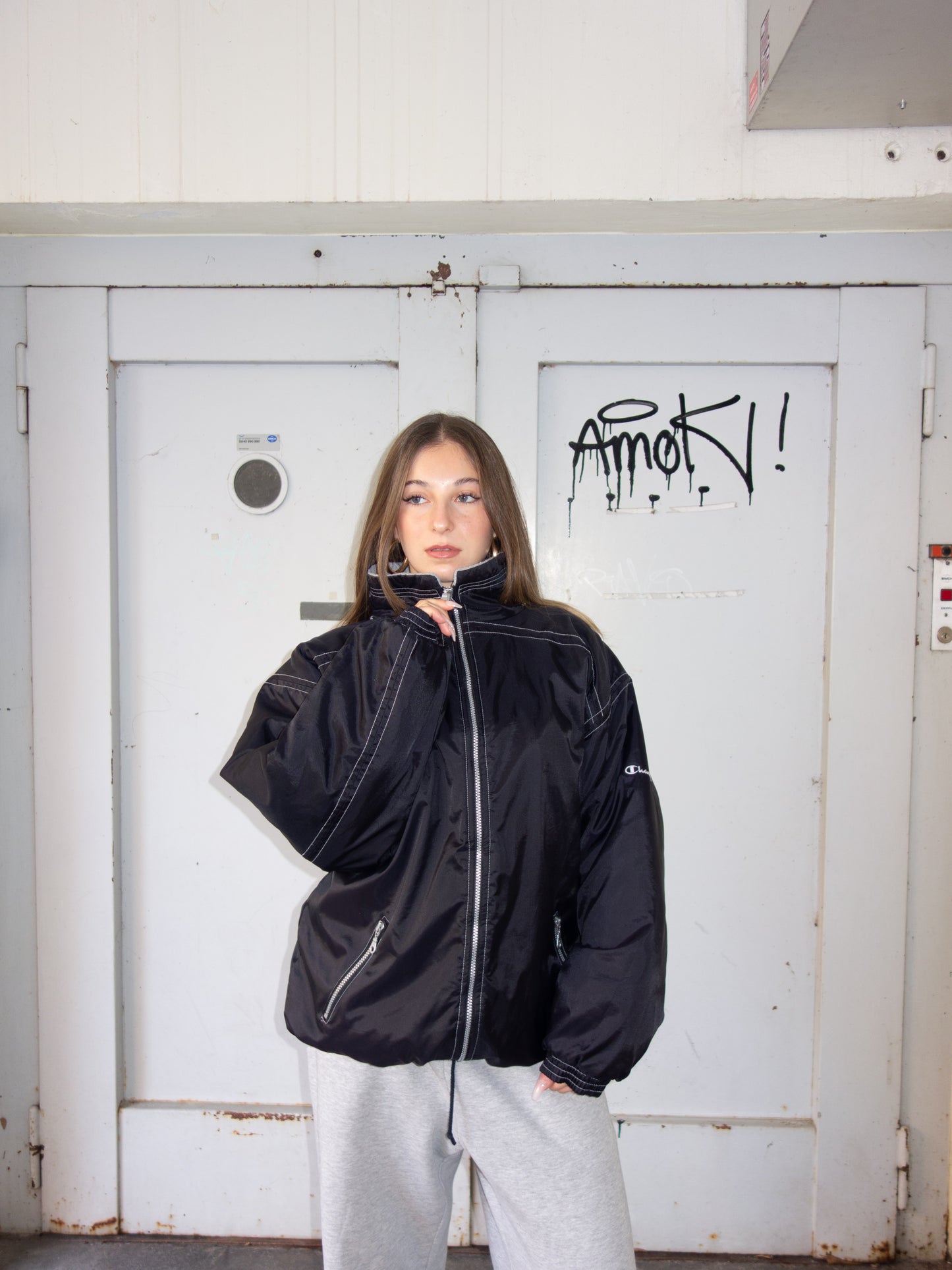 CHAMPION JACKET 2000s (M-L)