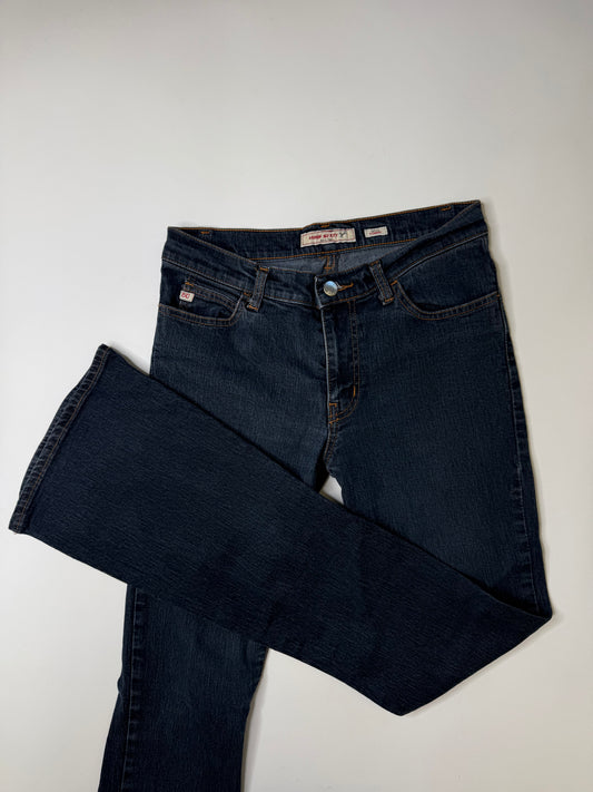 MISS SIXTY TOMMY STYLE FLARED JEANS – DARK WASH (27)