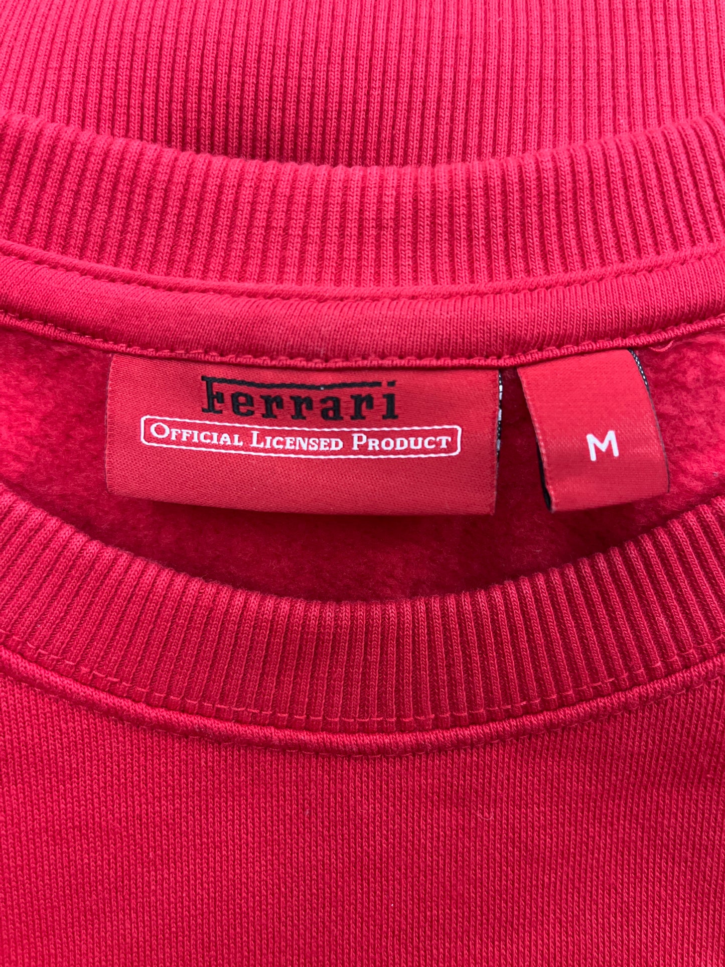 FERRARI SWEATER PATCH LOGO (M)