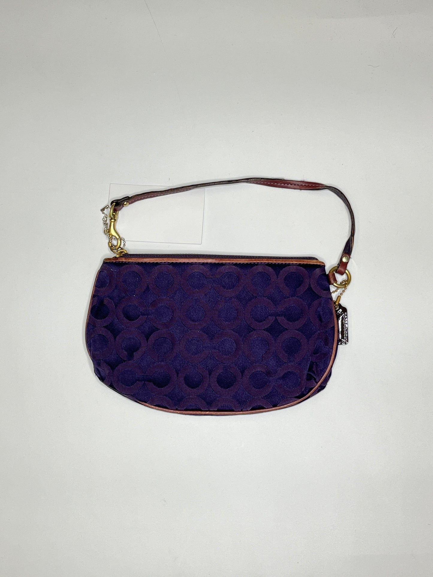 COACH MONOGRAM PURSE/WRISTLET