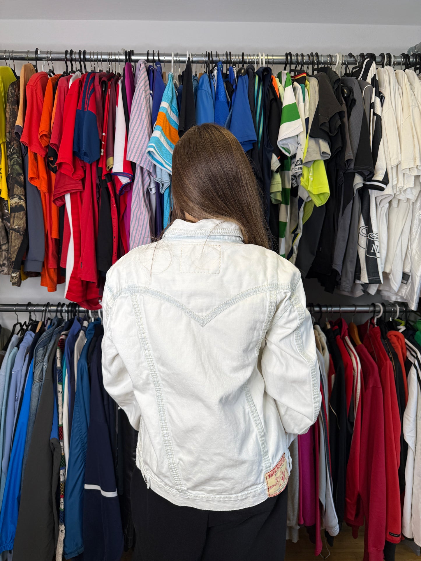 TRUE RELIGION JEANS JACKET (XL)