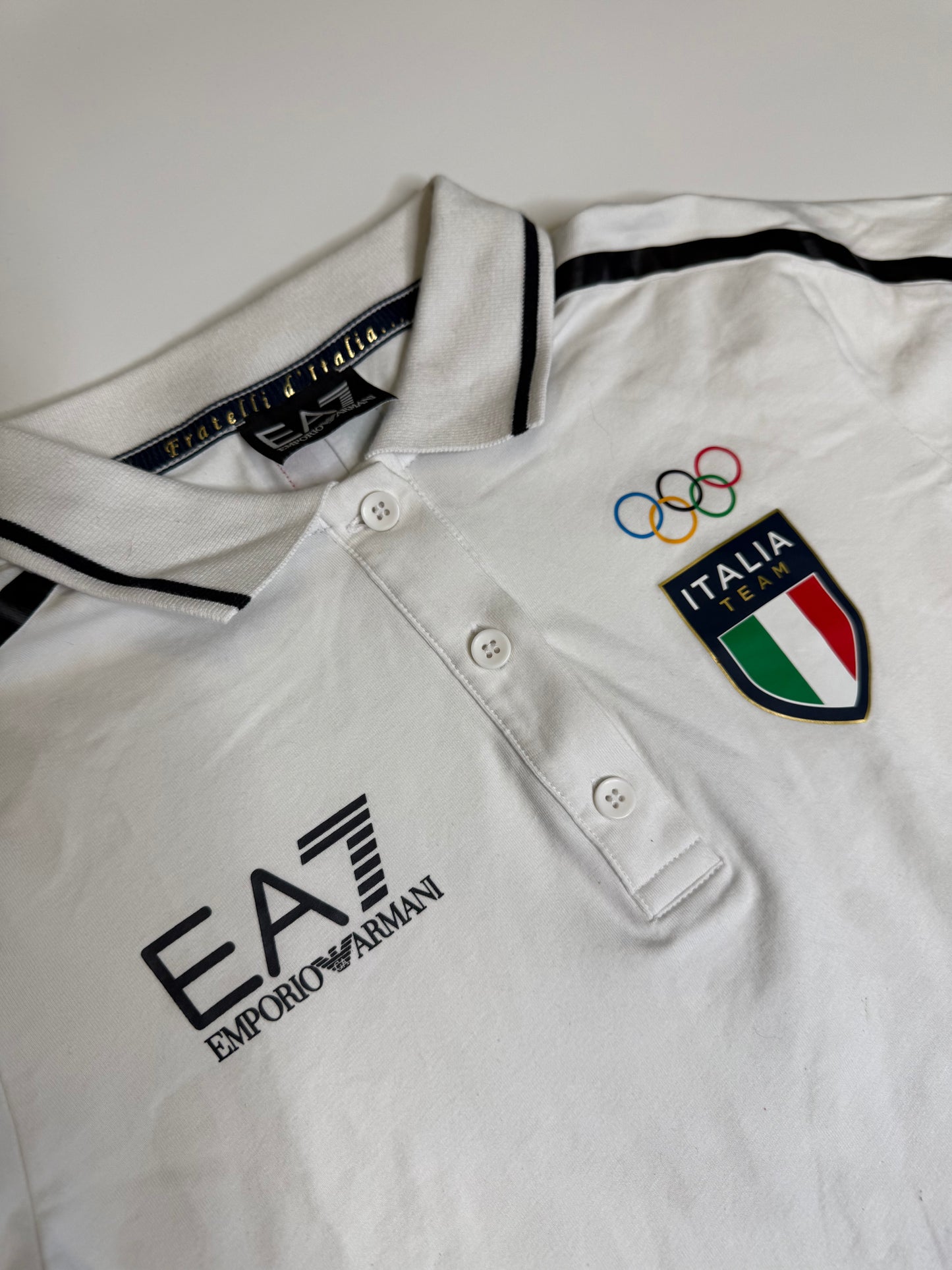 VINTAGE EMPORIO ARMANI GIRLS POLO (W: S/M)