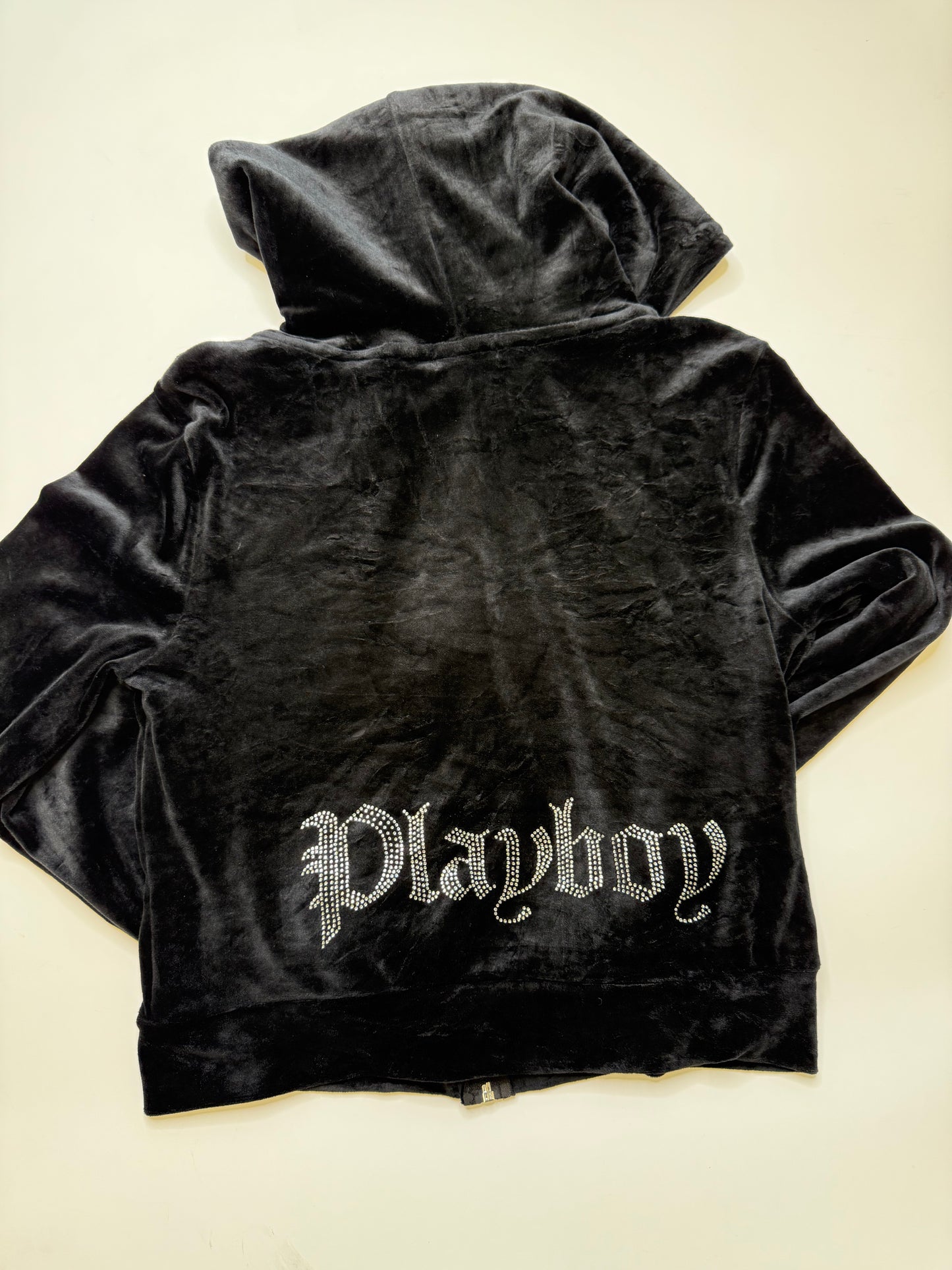 VINTAGE PLAYBOY VELOUR ZIPPER (S)