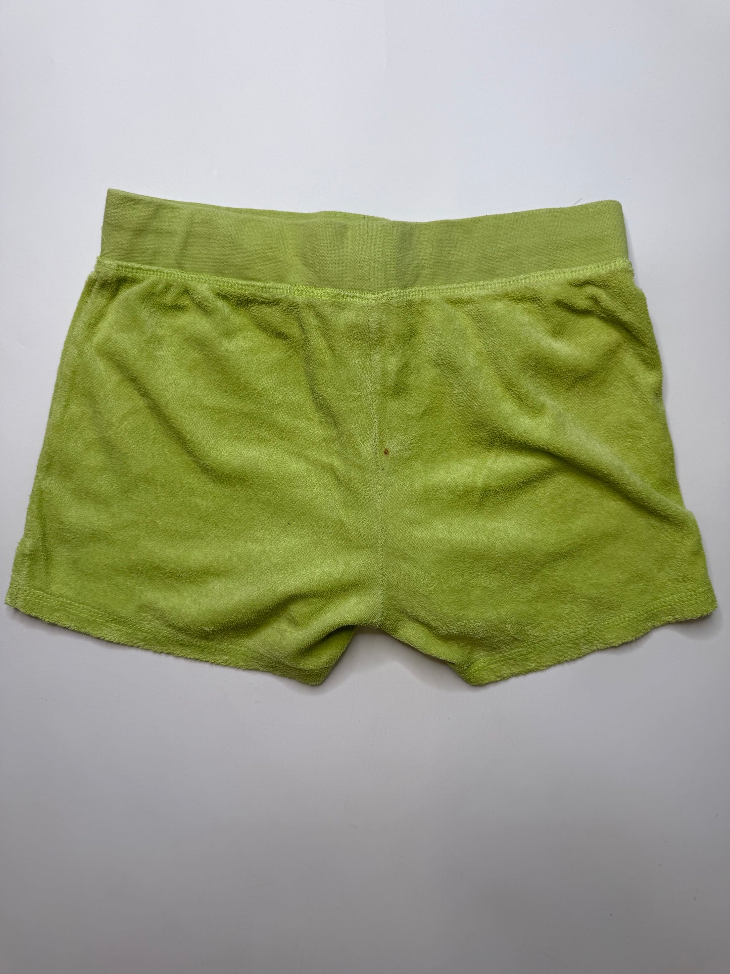 JUICY COUTURE TERRY SHORTS – LIME GREEN (S)