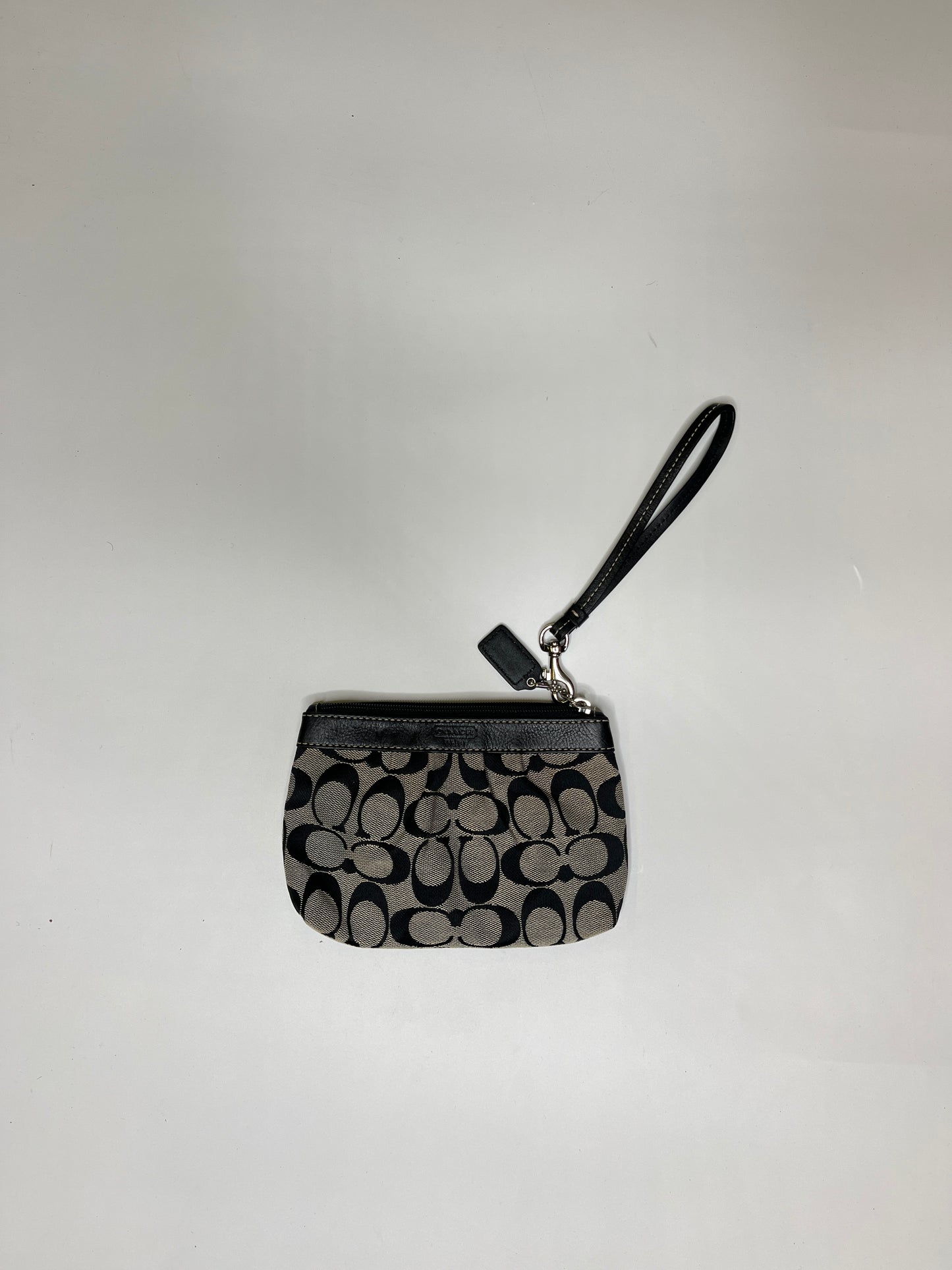 COACH MONOGRAM WRISTLET LEATHER