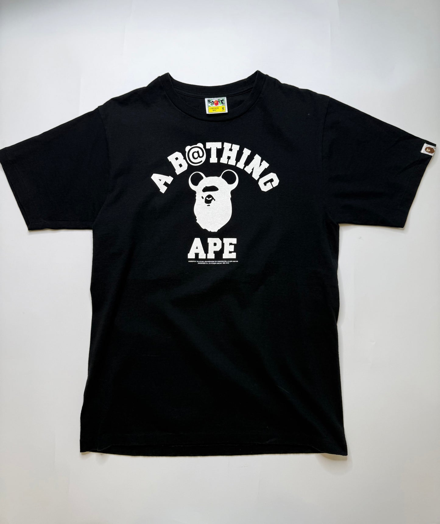 BAPE X BE@RBRICK TEE – BLACK (M)