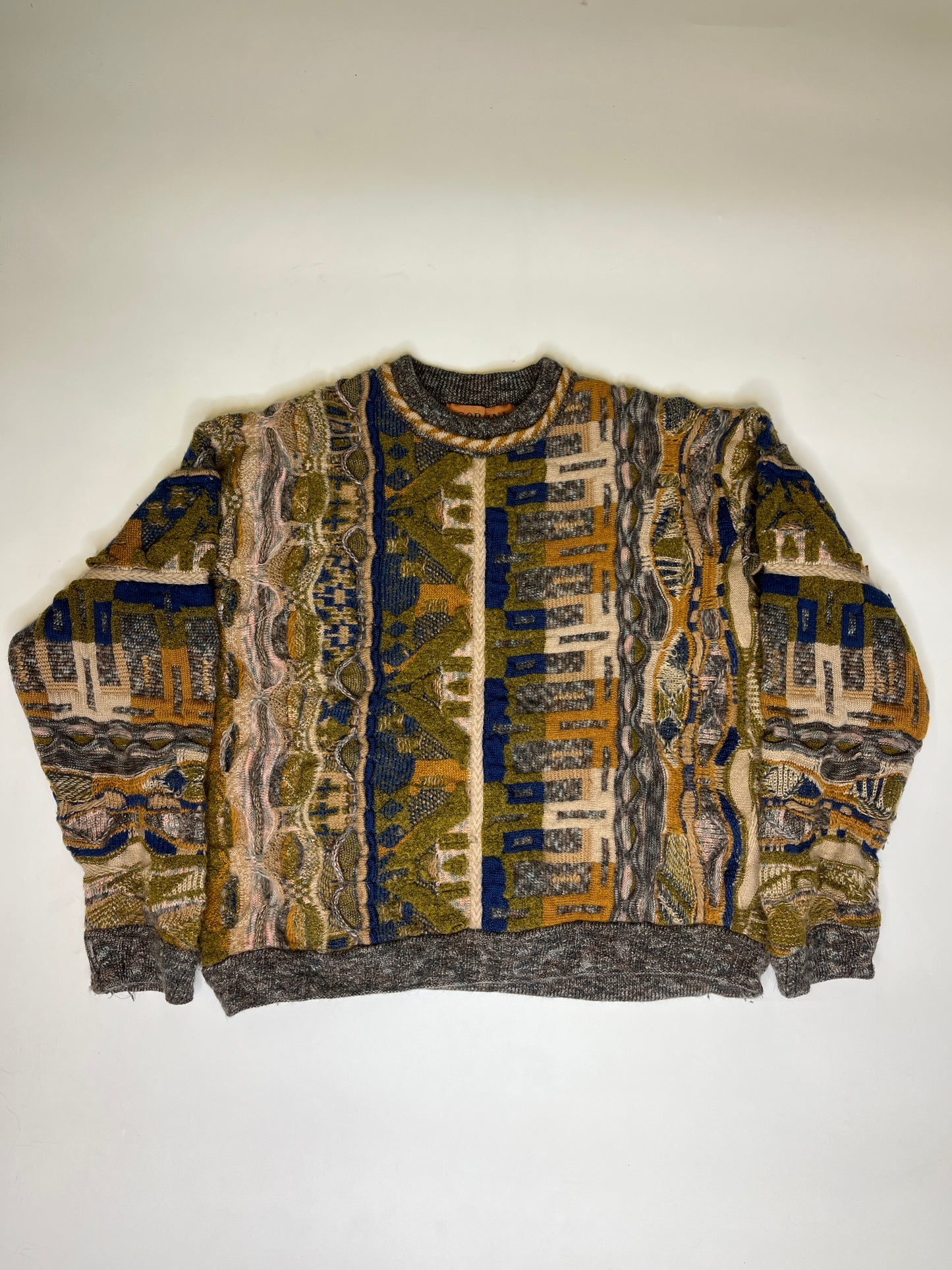 VINTAGE ITALIAN CORSINI COOGI STYLE WOOL SWEATER (~XS)
