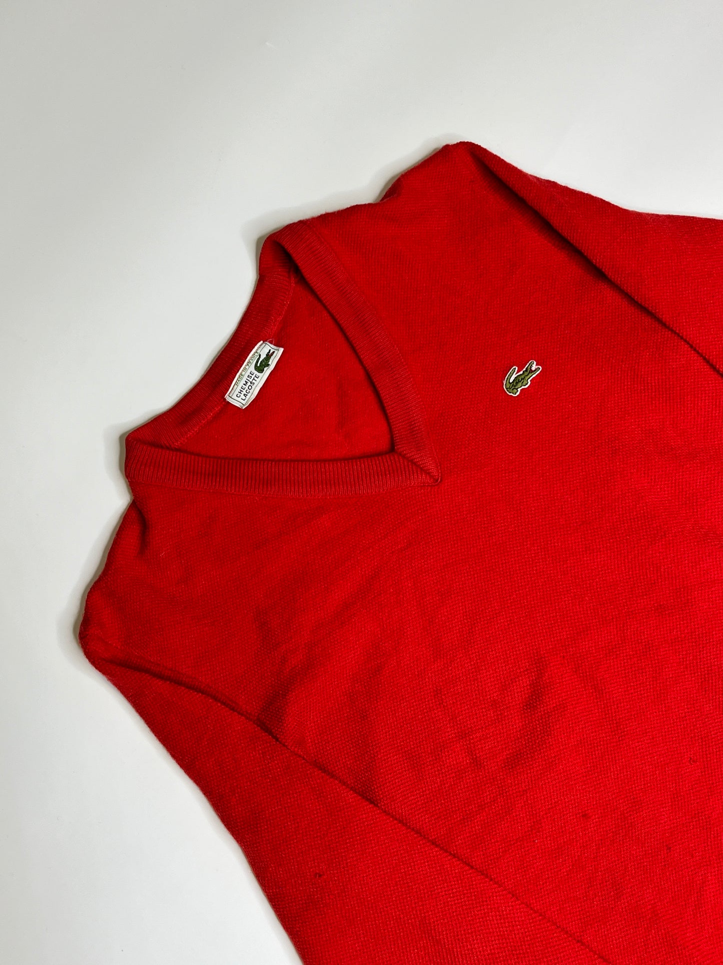 LACOSTE KNIT SWEATER (S-M)