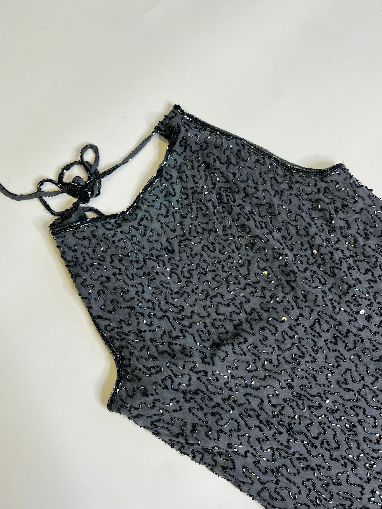LONG SEQUIN DRESS (~S)
