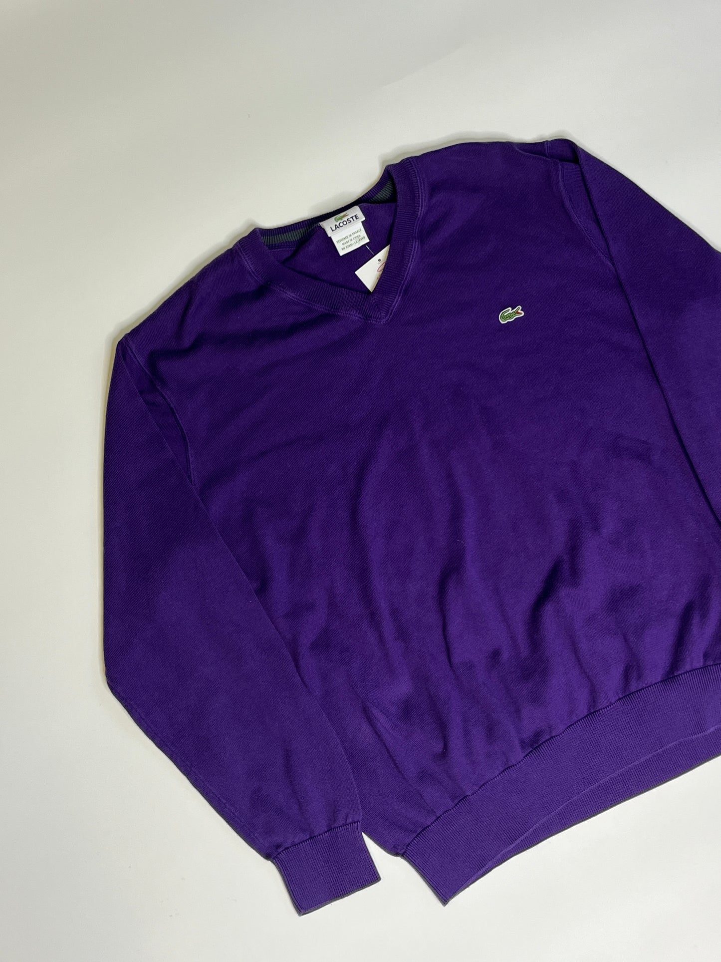 LACOSTE KNIT SWEATER (M)