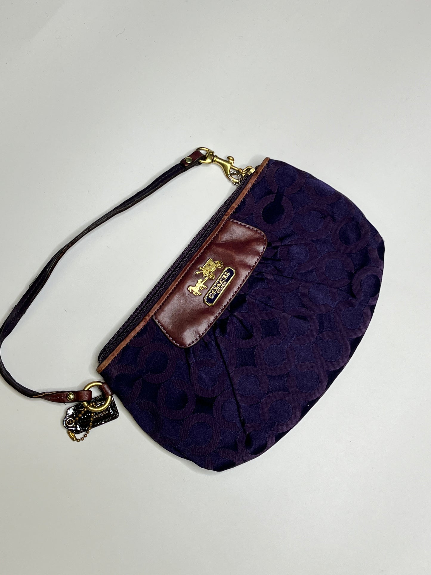 COACH MONOGRAM PURSE/WRISTLET
