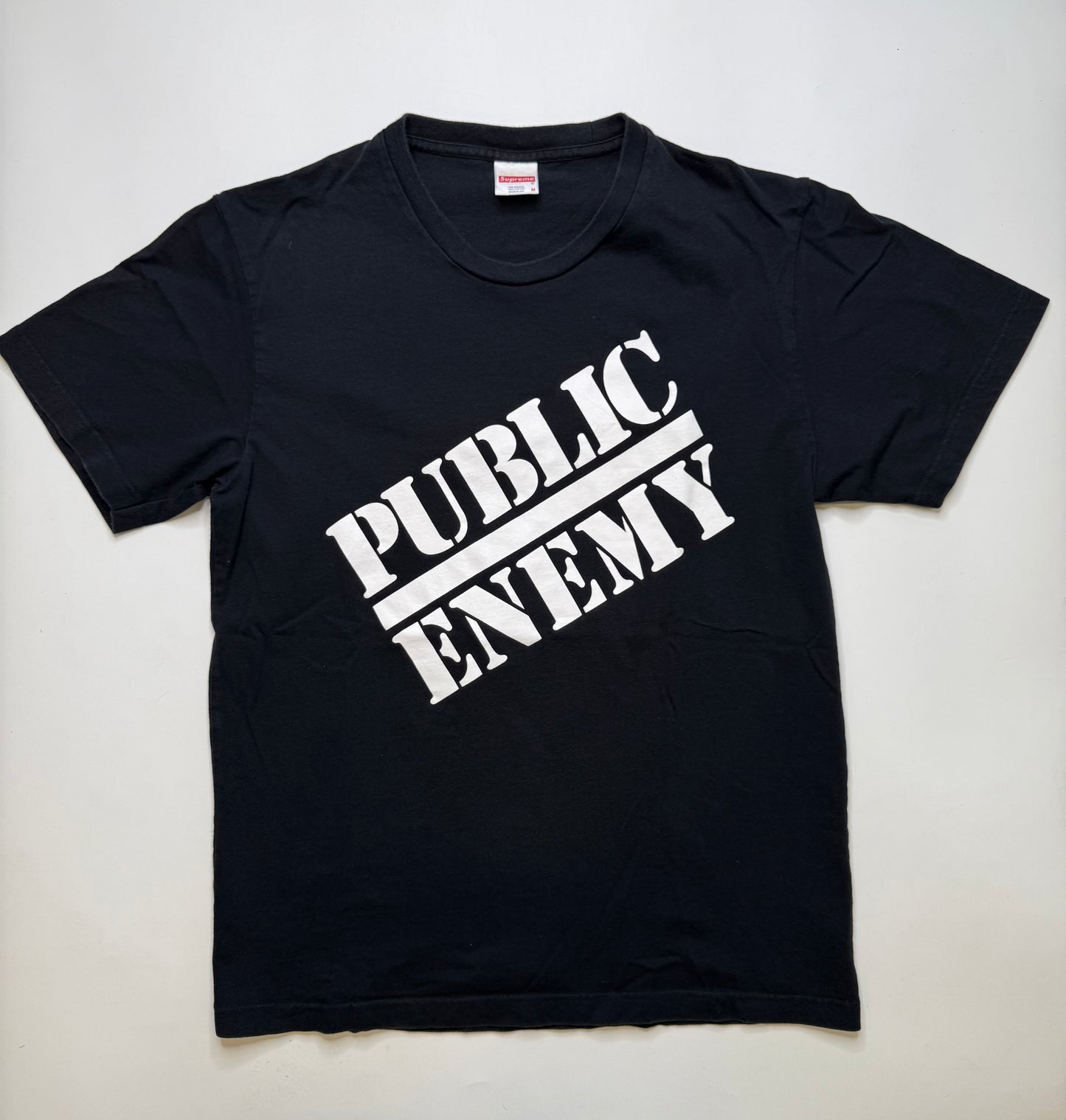 SUPREME X PUBLIC ENEMY TEE – BLACK (M)