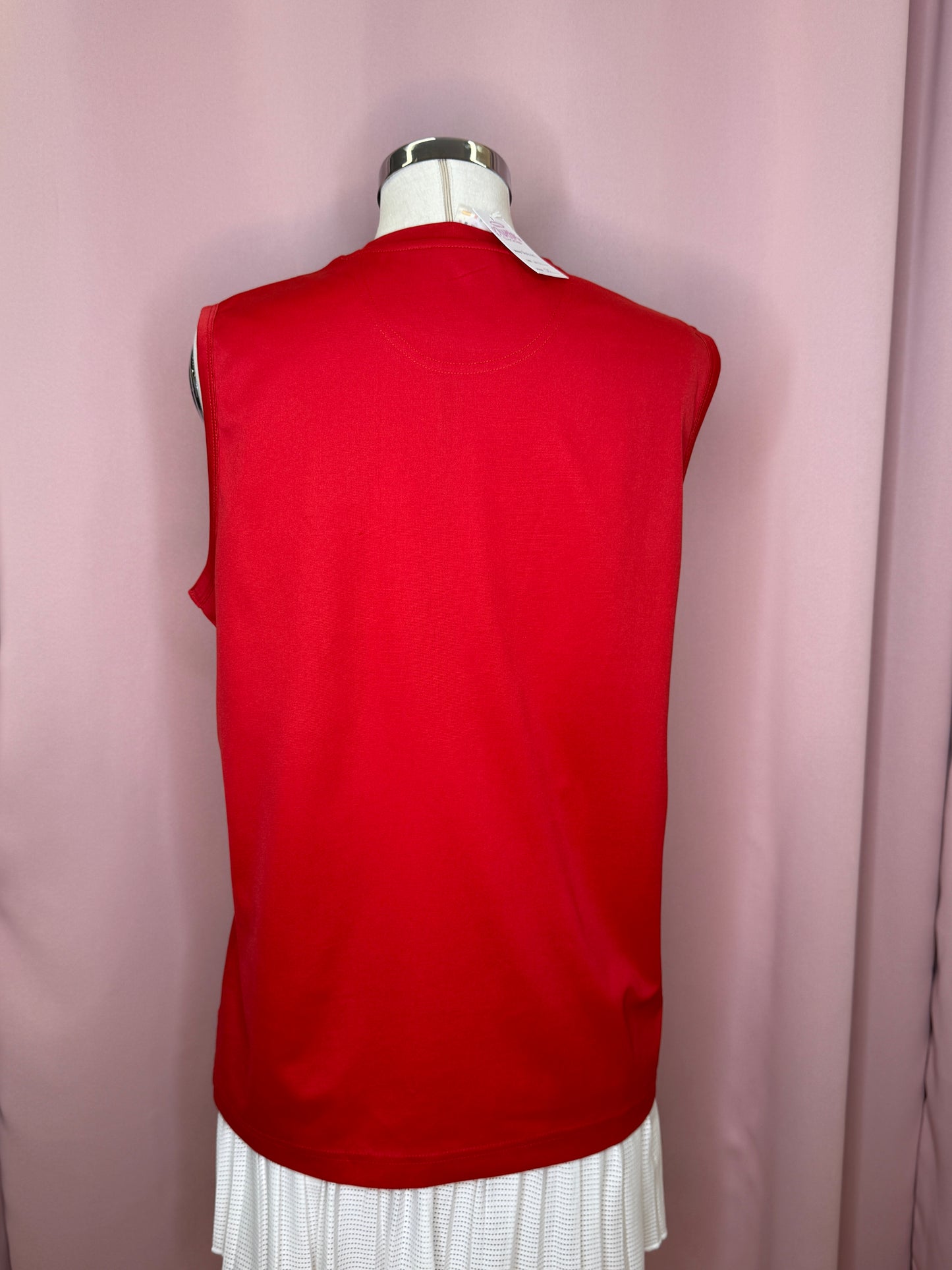 RED REEBOK TANK TOP (M)
