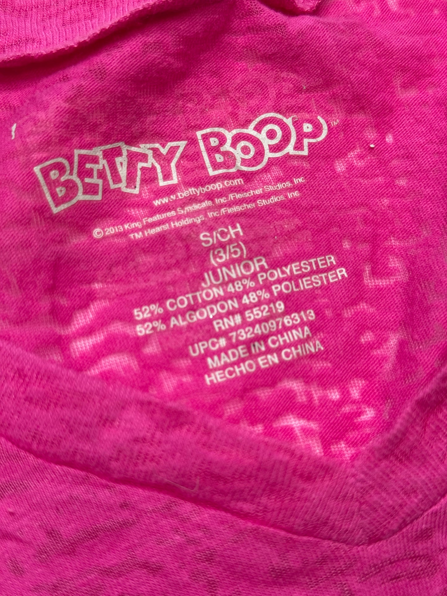 VINTAGE BETTY BOOP SHIRT (S)