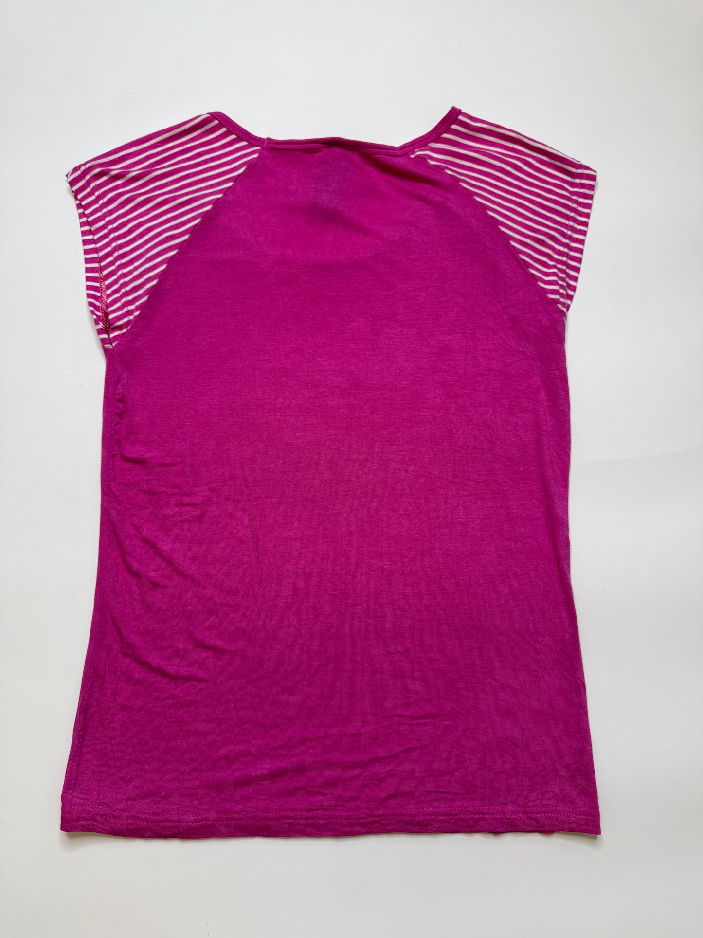 VINTAGE BEBE TOP IN PINK (M)