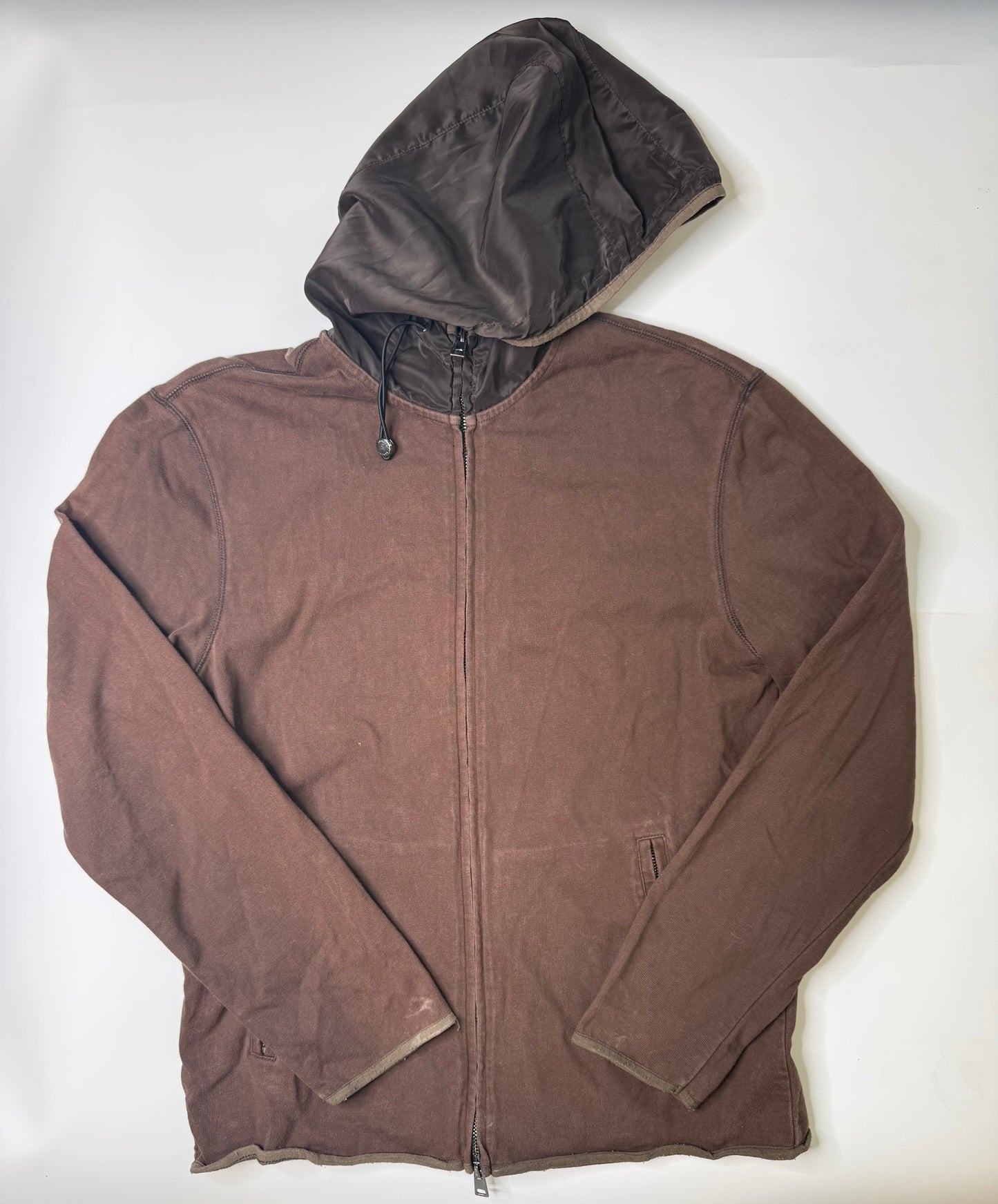 ARMANI JEANS VINTAGE ZIP HOODIE