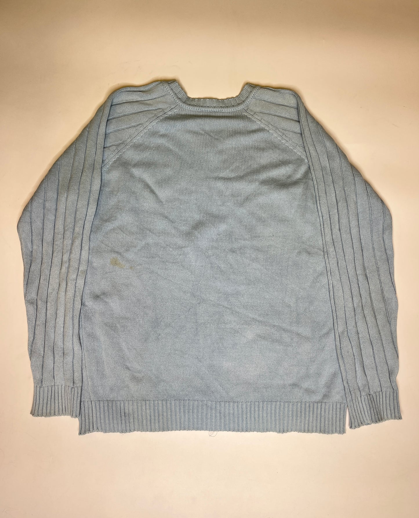 BABYBLUE LACOSTE KNIT SWEATER (~M)