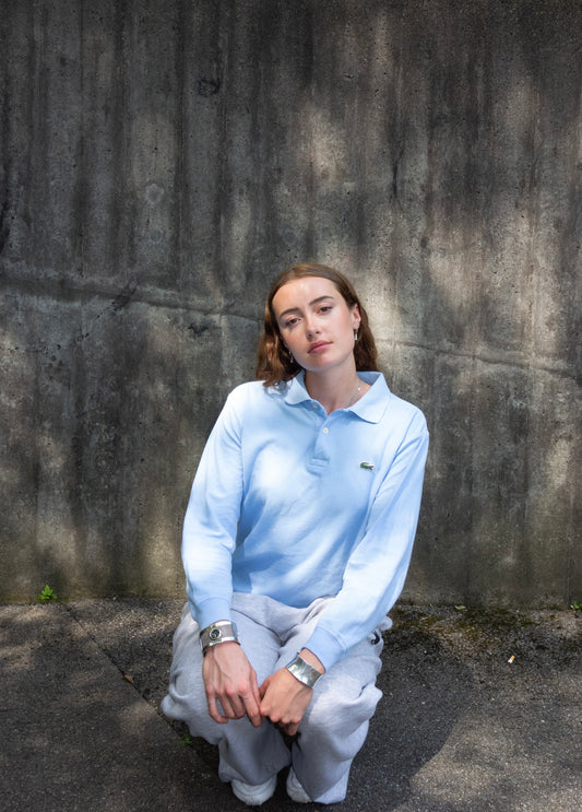 LACOSTE LONGSLEEVE BABYBLUE (M)