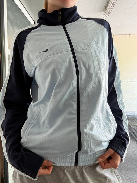 VINTAGE 2000s BLUE NIKE ZIPPER (S)