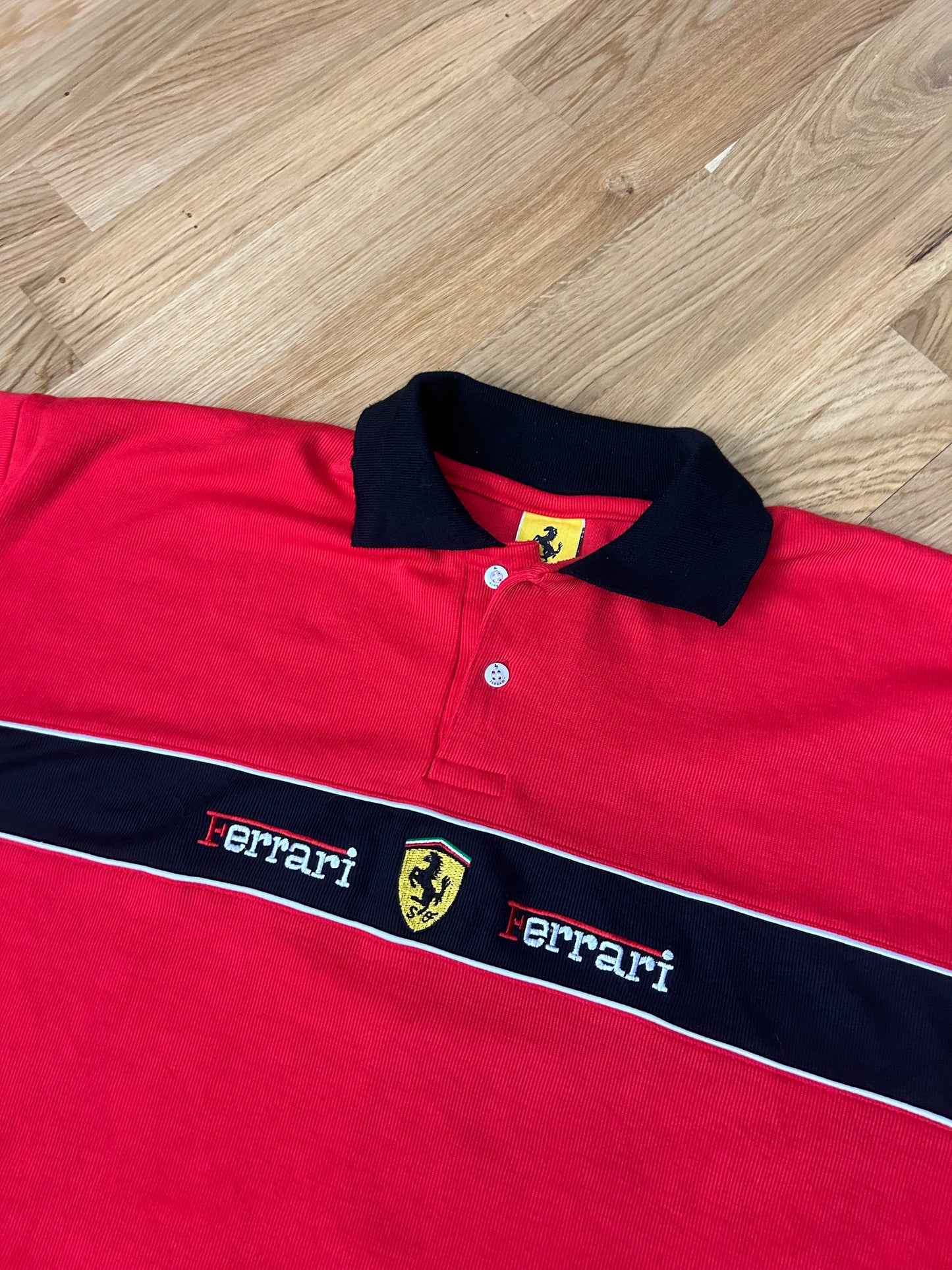 FERRARI POLO EVERYTHING EMBROIDERED (XL)