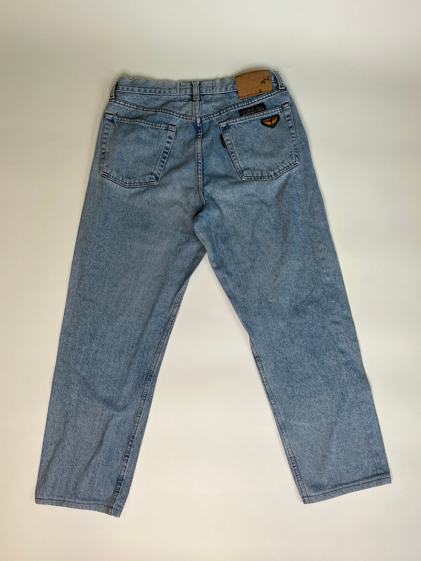 AVIREX STRAIGHT LEG JEANS (S-34)