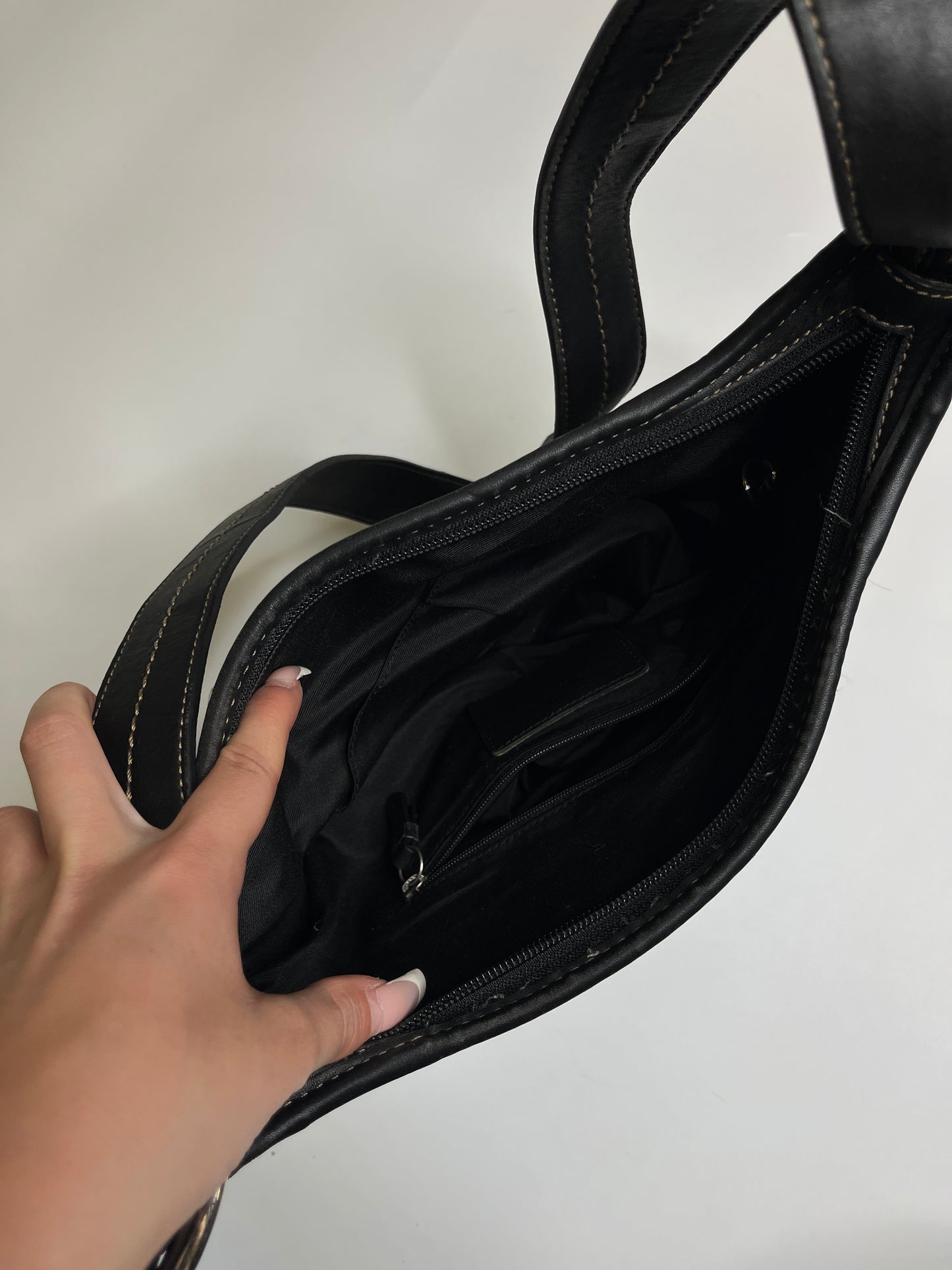 COACH MONOGRAM BAG LEATHER