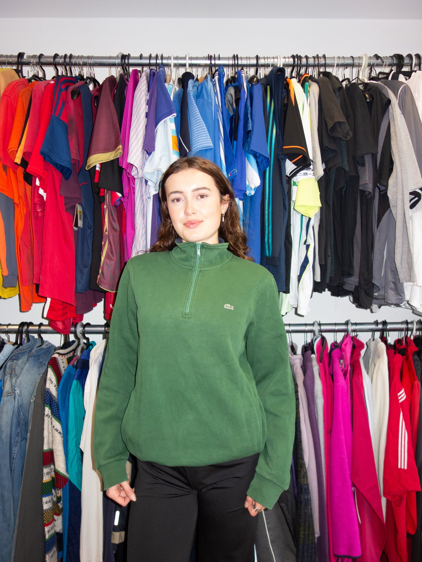 LACOSTE KNIT SWEATER (~M)