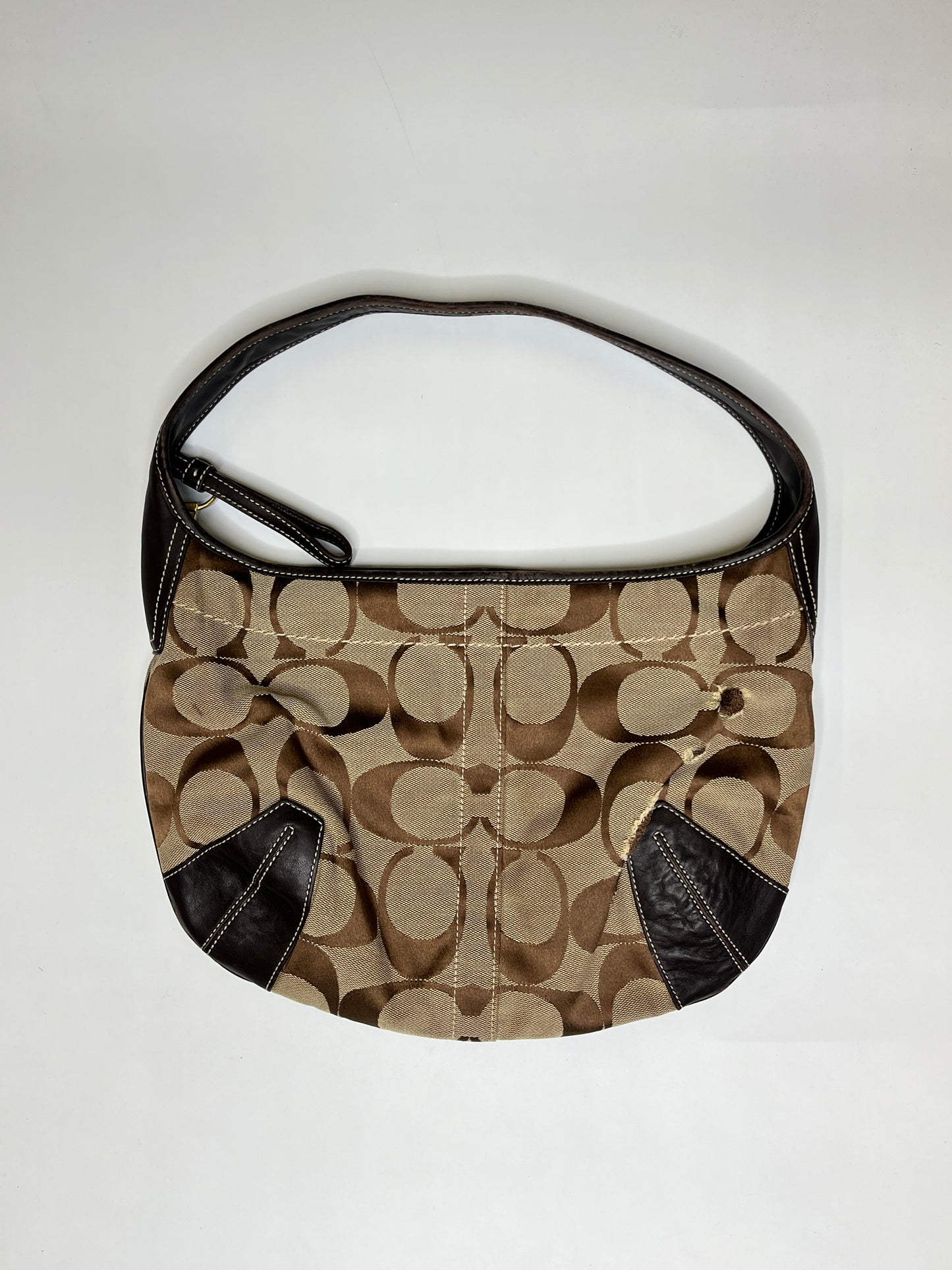 COACH MONOGRAM PURSE LEATHER