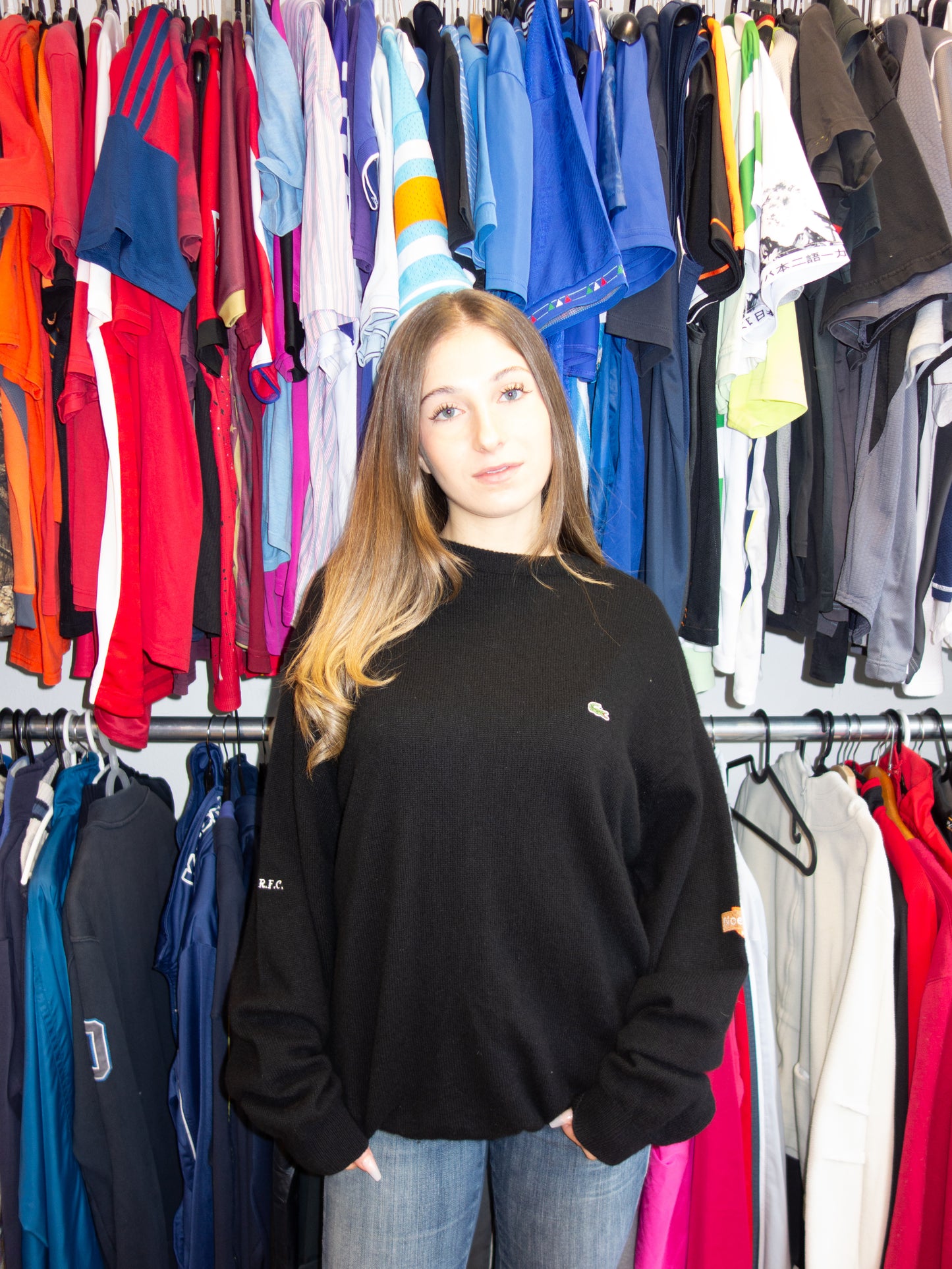 LACOSTE KNIT SWEATER (S)