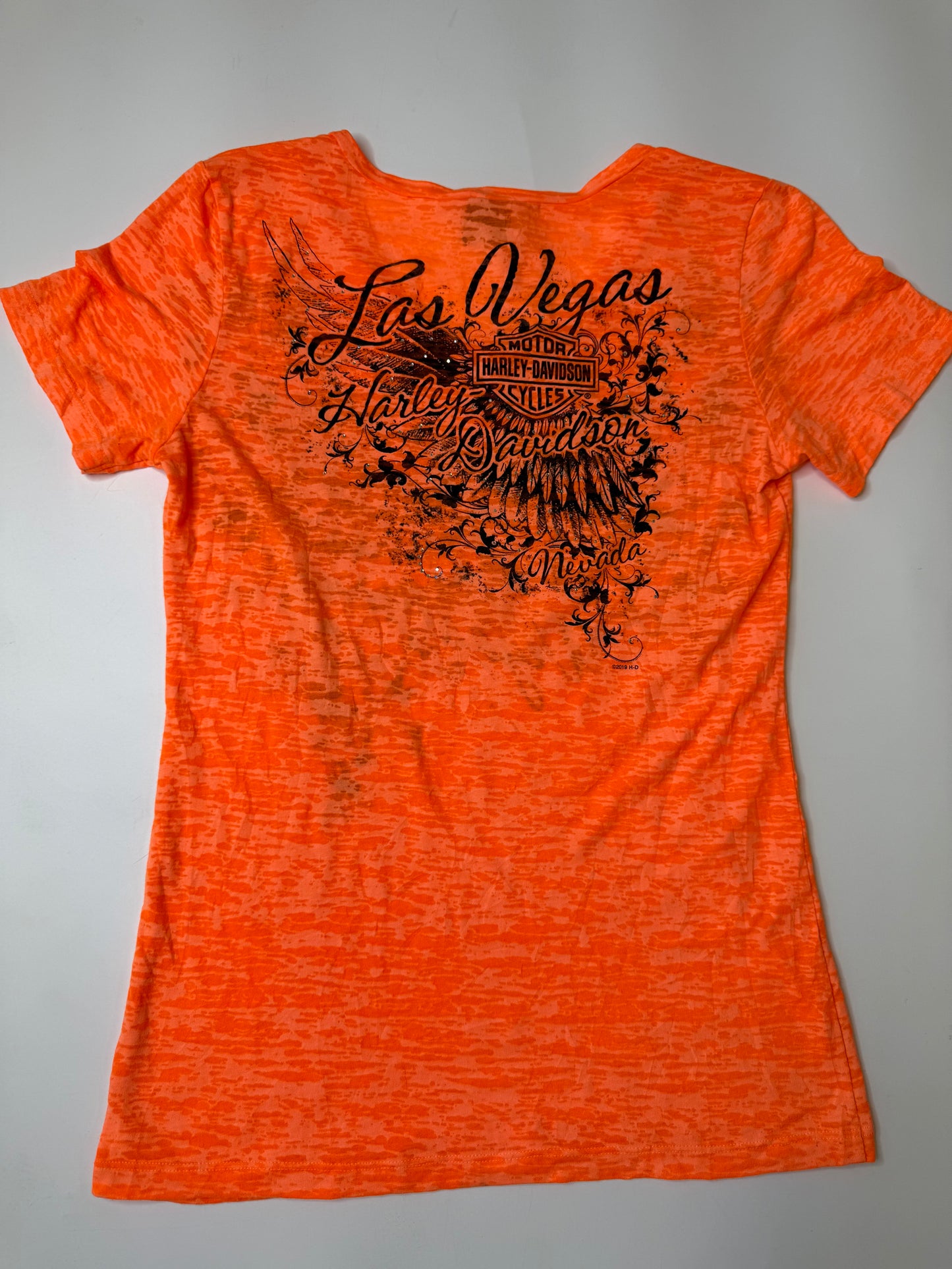 VINTAGE HARLEY DAVIDSON SHIRT (-M)