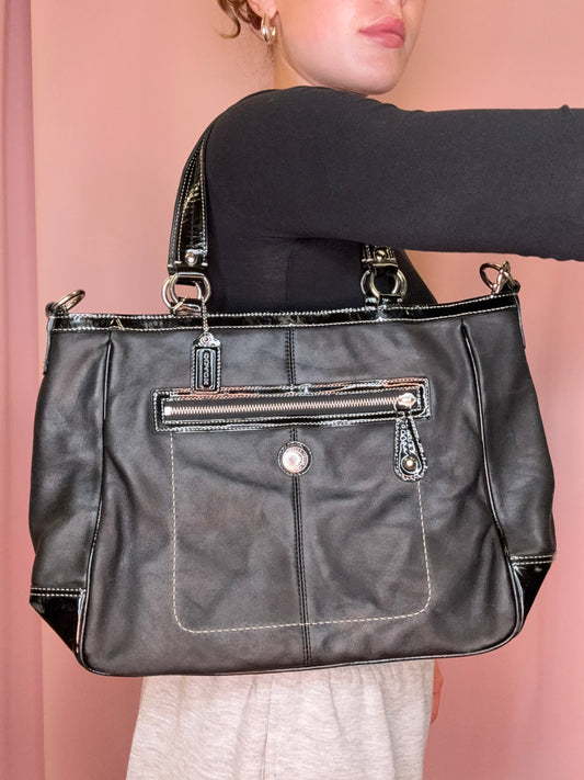 COACH PURSE LEATHER