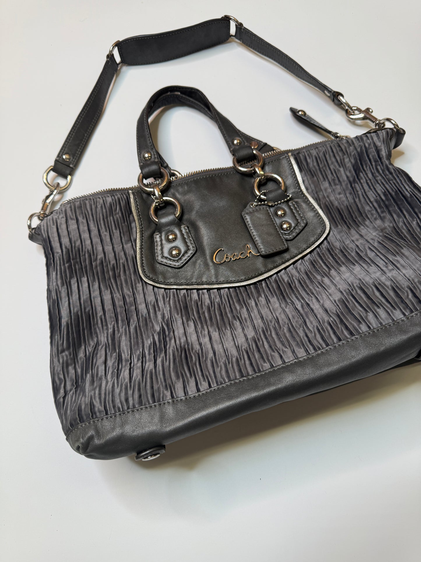 COACH PURSE GREY