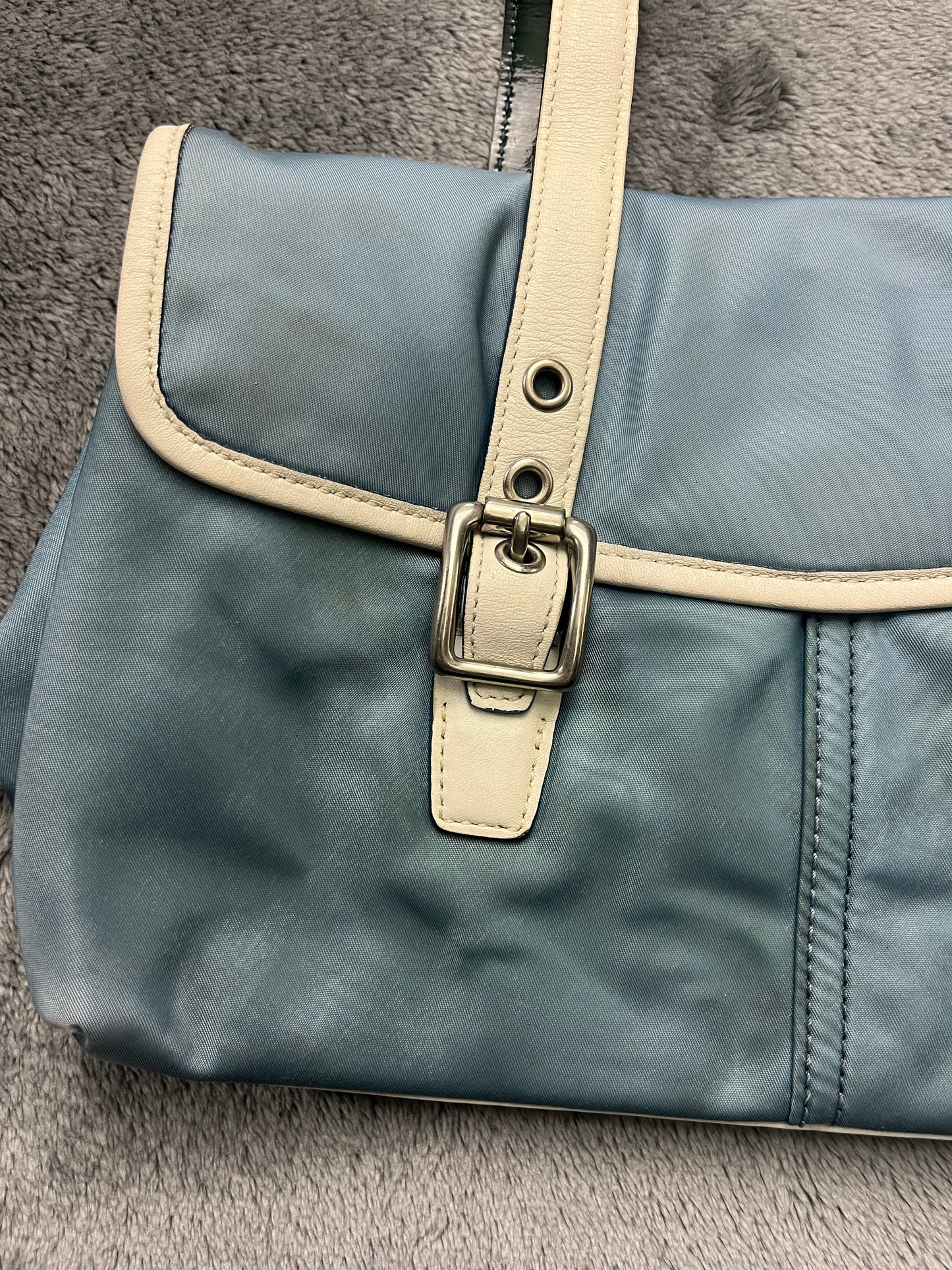 COACH BAG BLUE