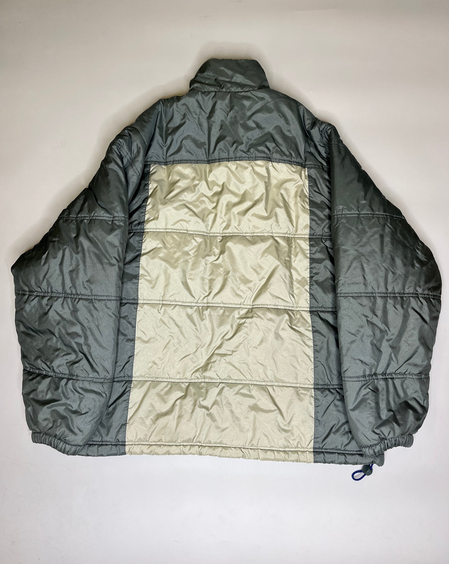 1990s SHINY ADIDAS PUFFER JACKET (L)