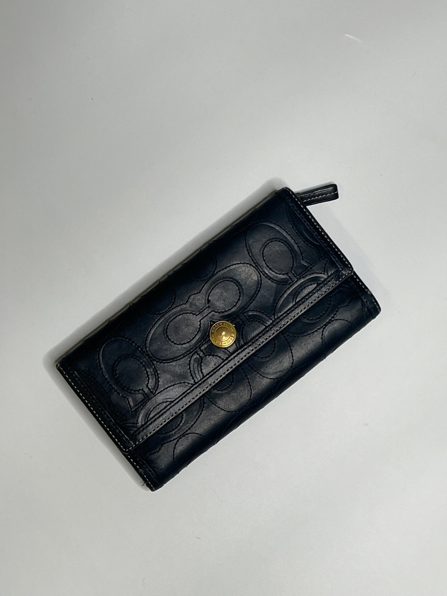 COACH REAL LESTHER WALLET