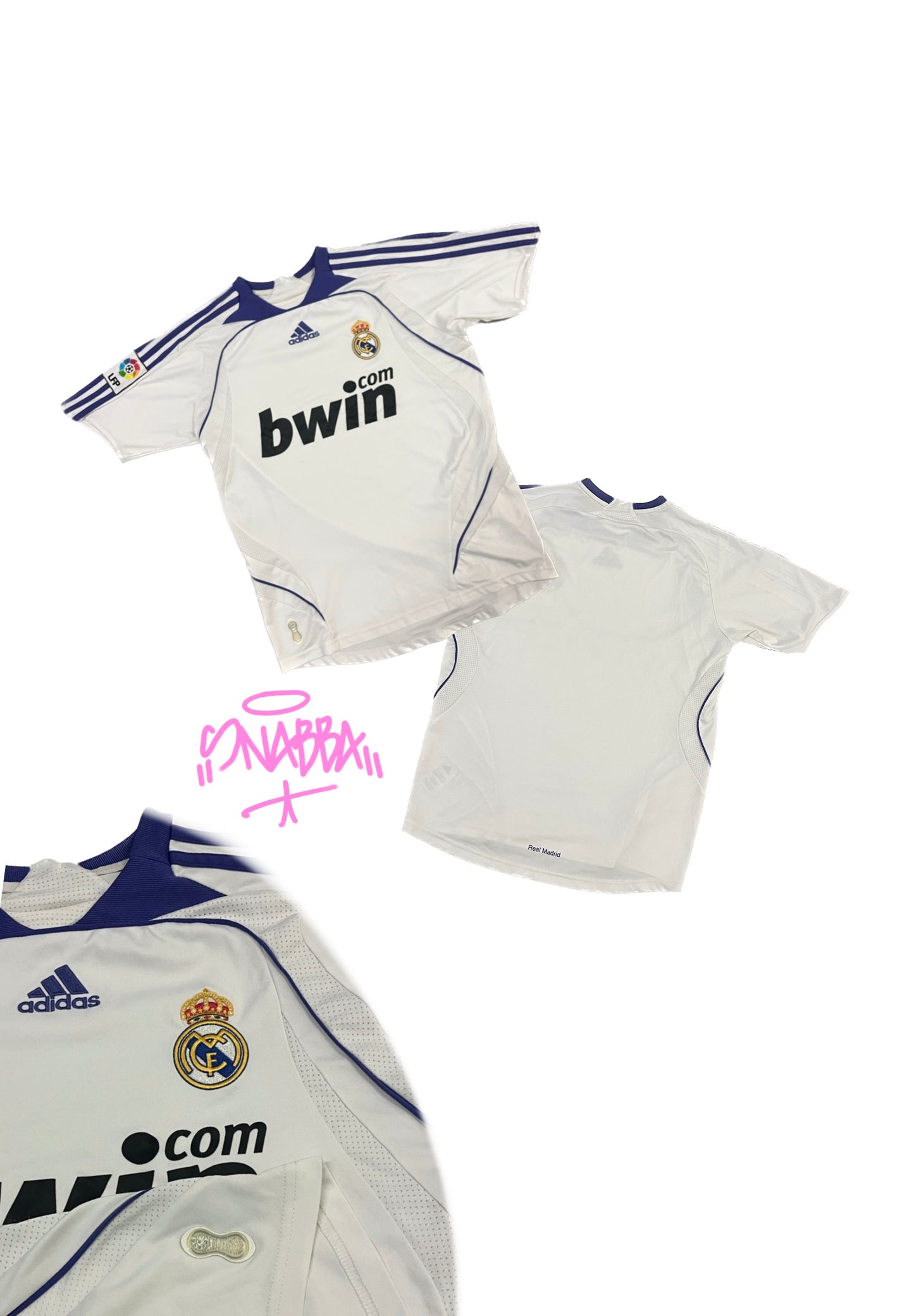 REAL MADRID 2007/08 TRIKOT (S-M)