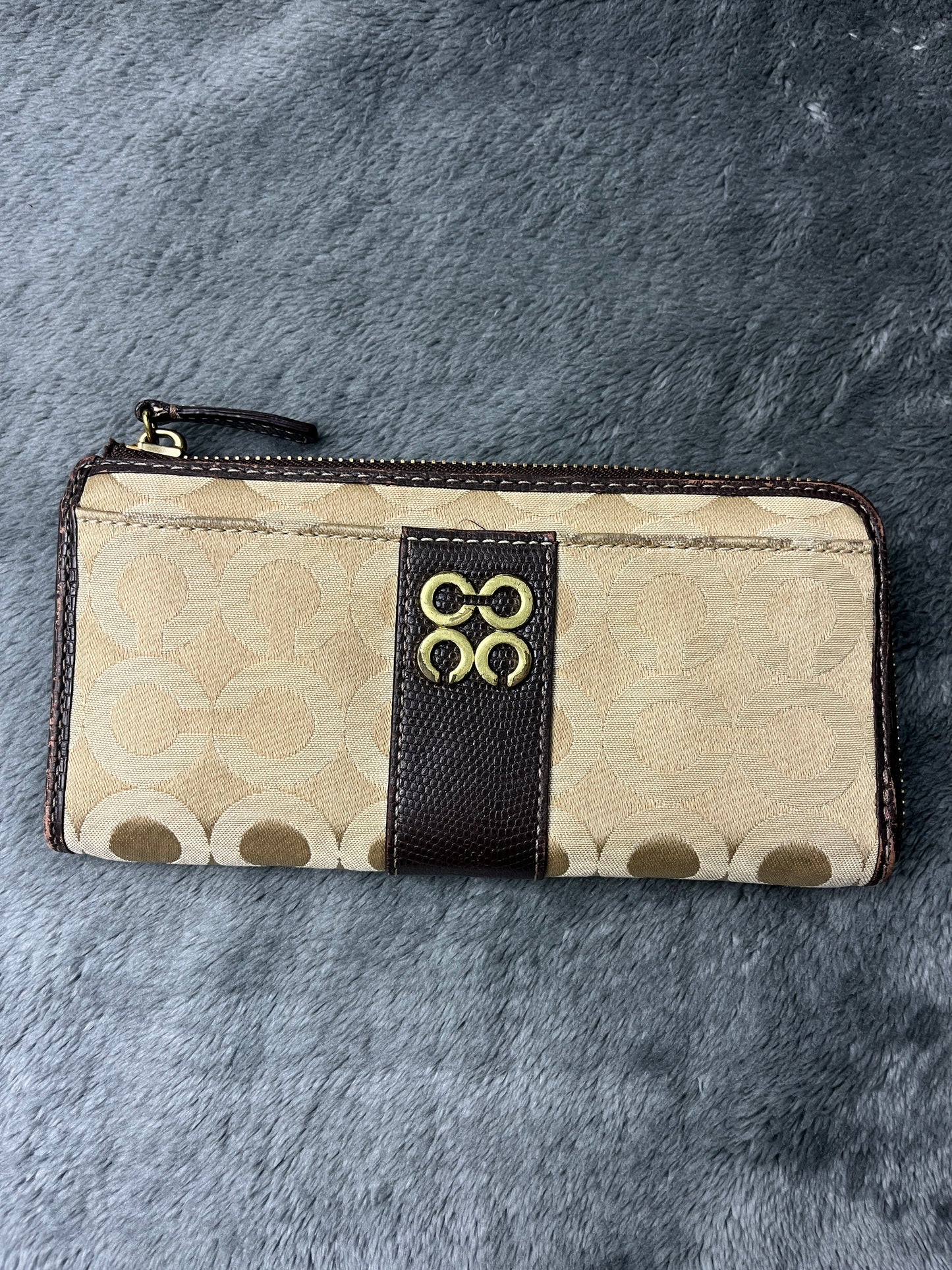 COACH WALLET MONOGRAM