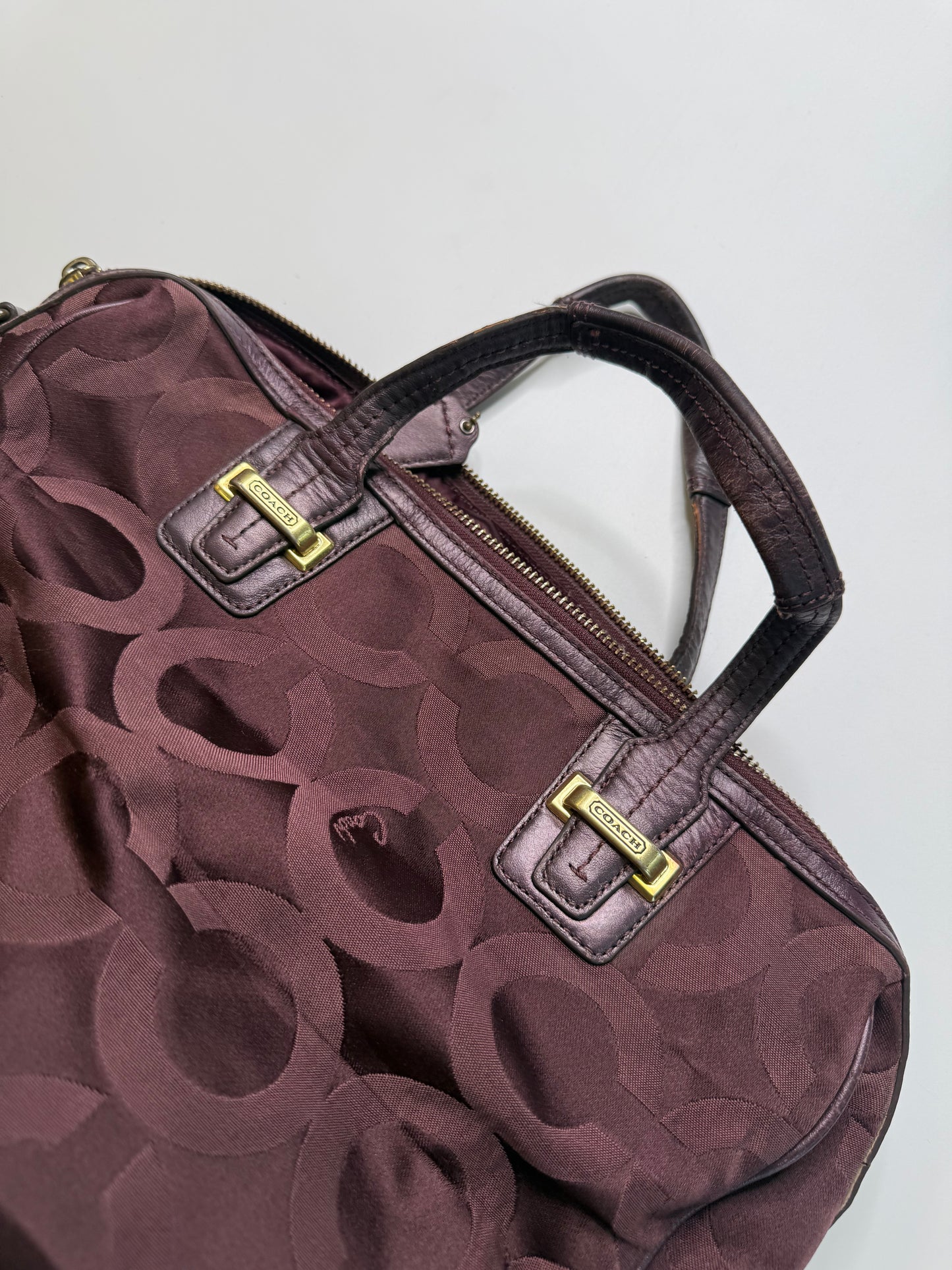 COACH VINTAGE SIGNATURE SATCHEL