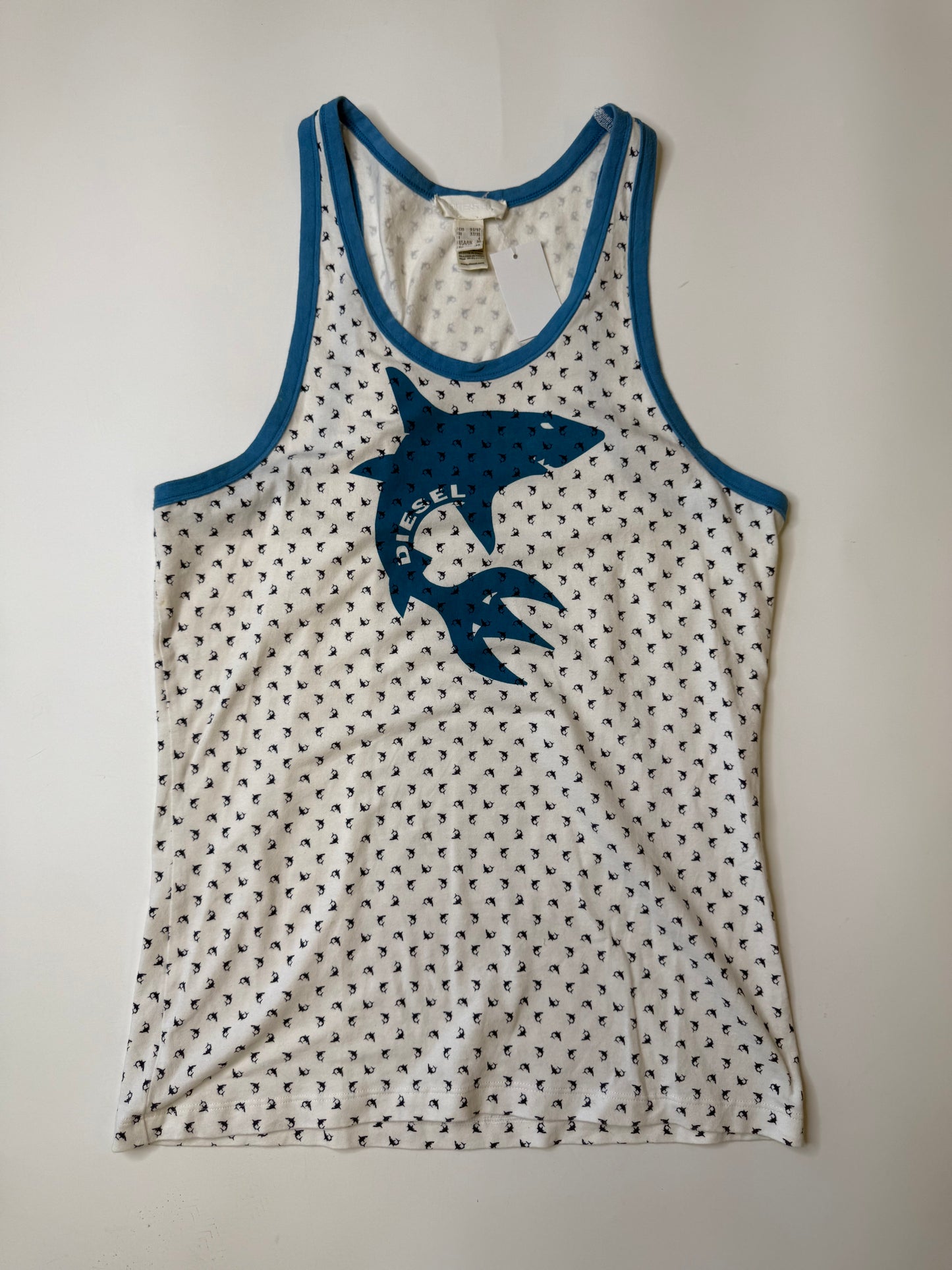 DIESEL SHARK LOGO TANK TOP (M)