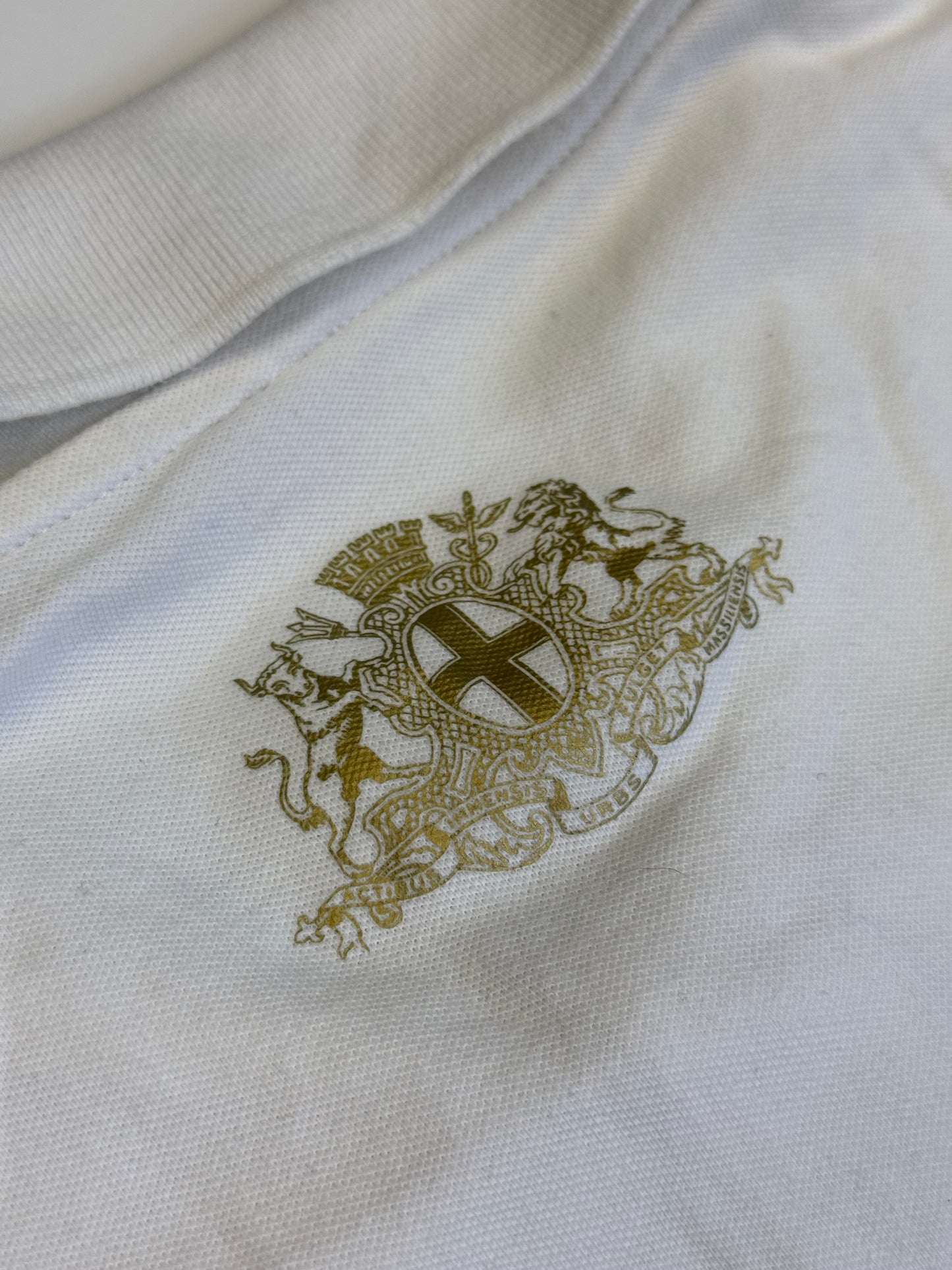 VINTAGE ADIDAS OLYMPIQUE MARSEILLE POLO (L)