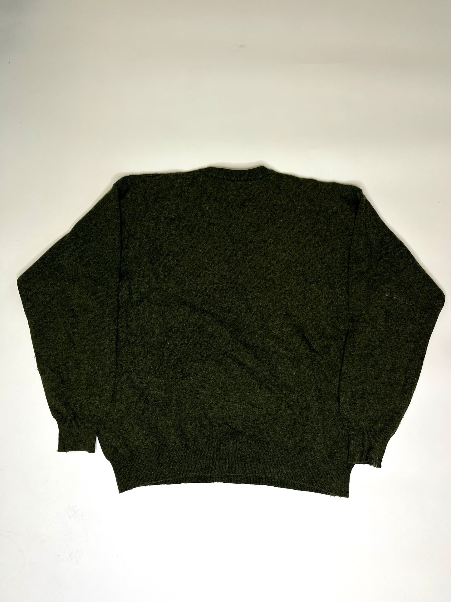LACOSTE KNIT WOOL SWEATER (~M)