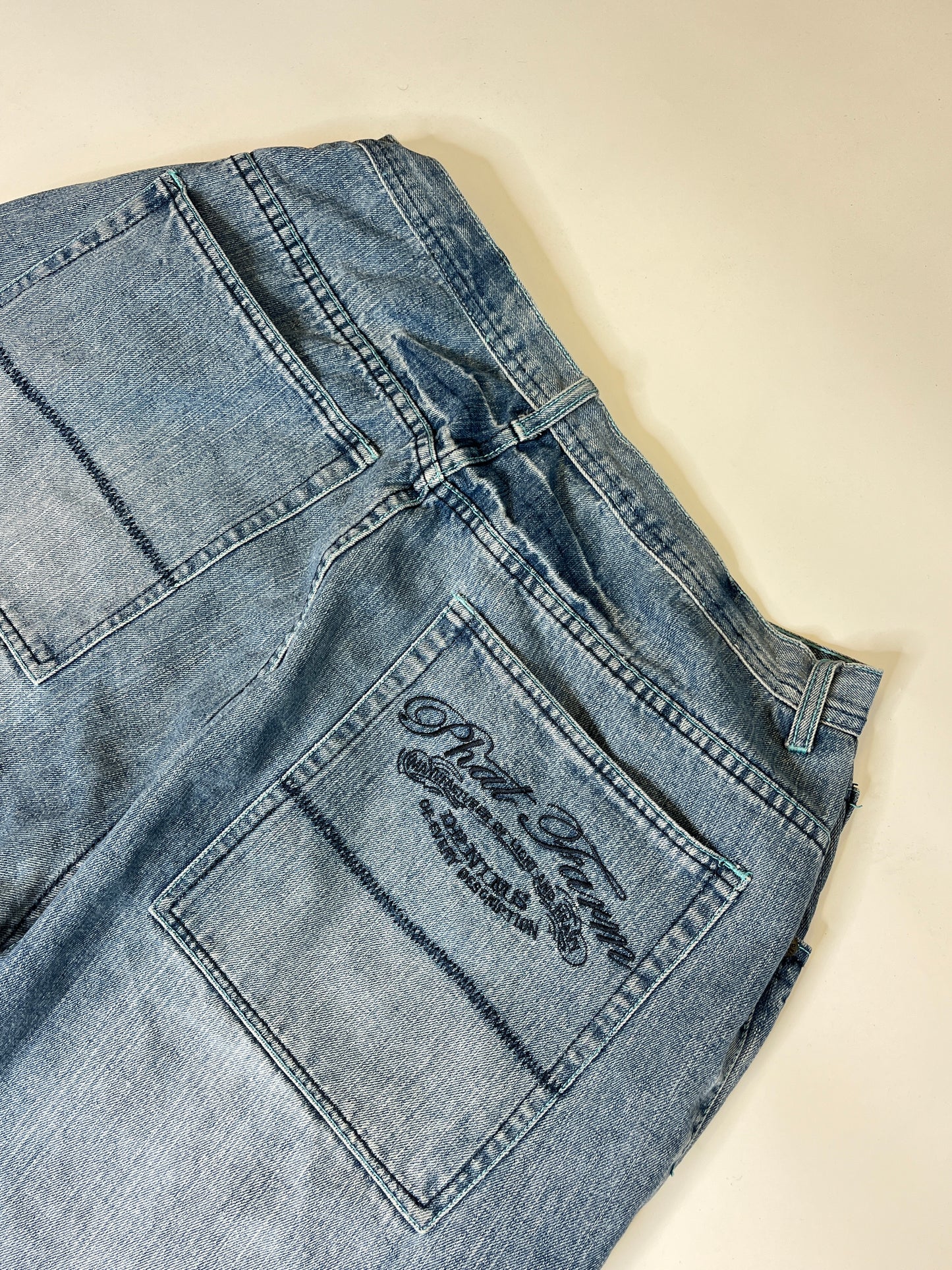 PHAT FARM 2004 BAGGY HIP-HOP JEANS (~XL)